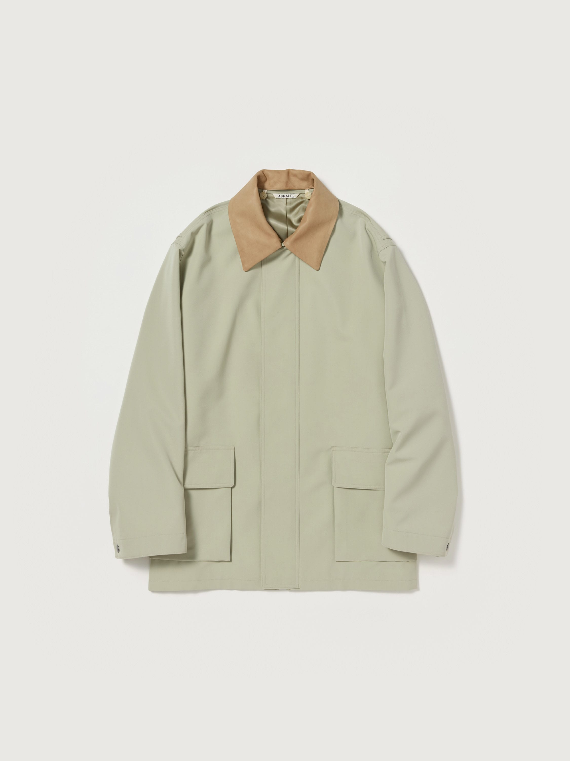 WOOL MAX CANVAS BLOUSON 詳細画像 PALE OLIVE 1