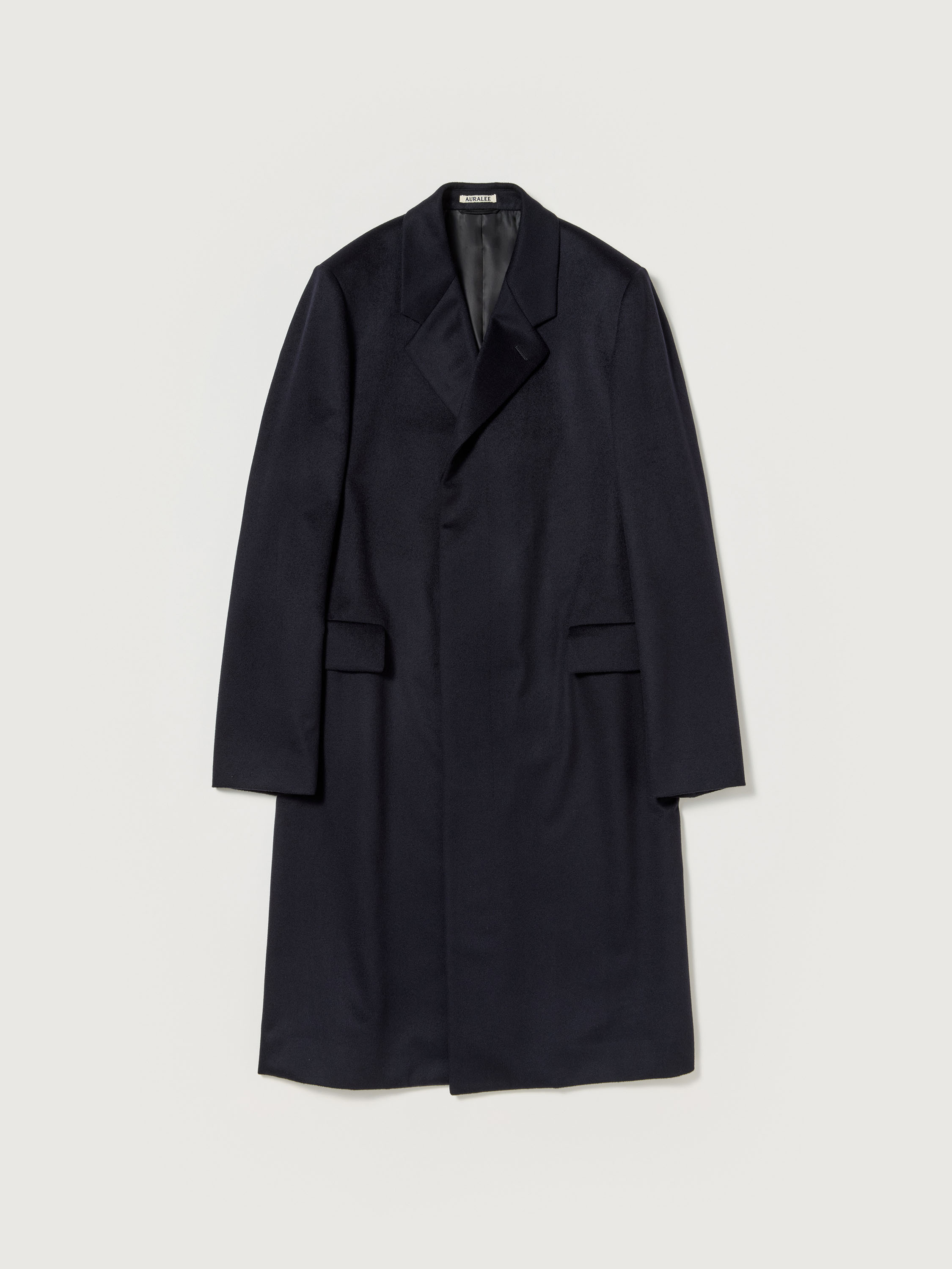 CASHMERE MOLESKIN CHESTERFIELD COAT 詳細画像 DARK NAVY 1