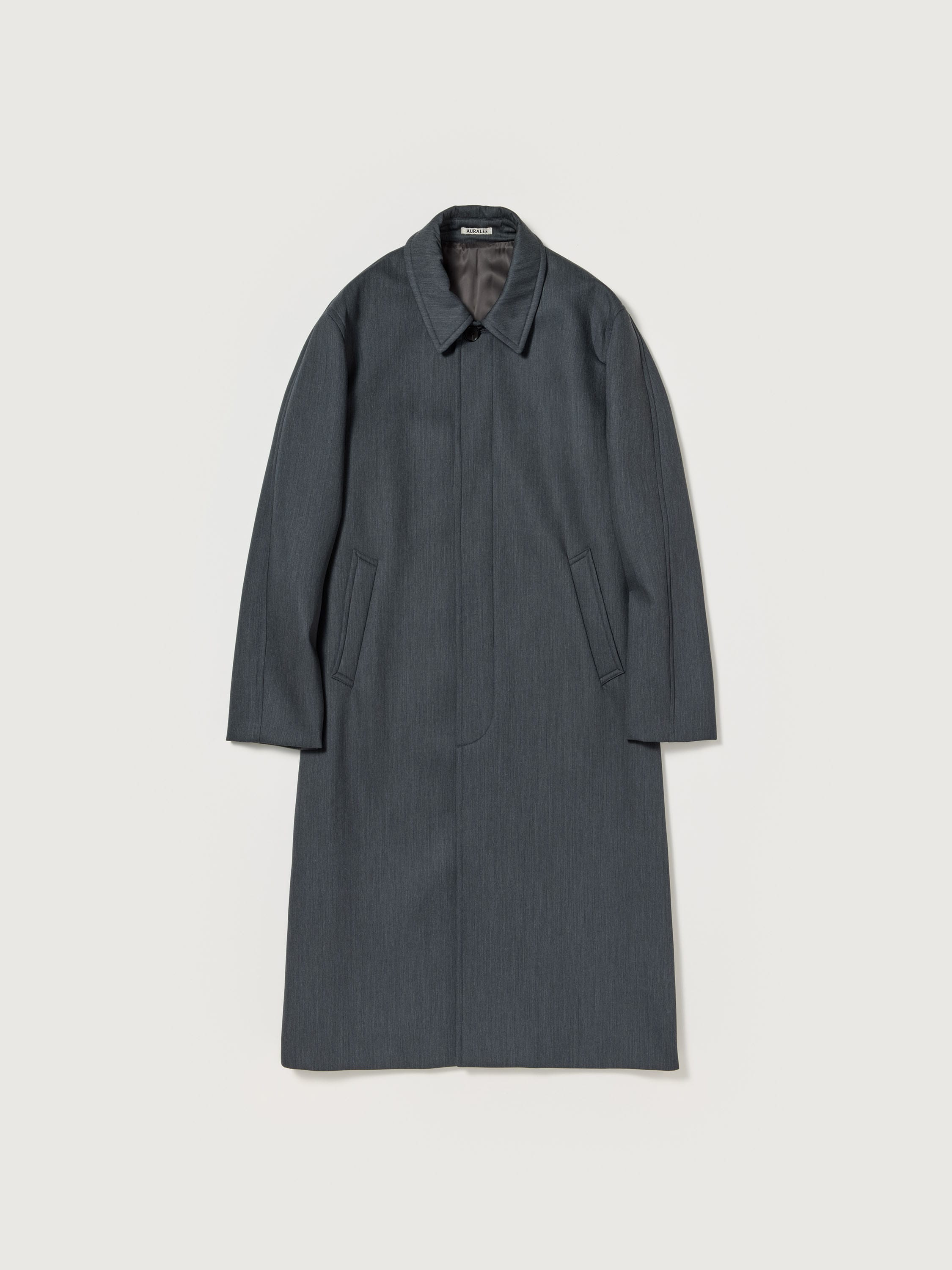 SPONGE WOOL TWILL SOUTIEN COLLAR COAT 詳細画像 TOP CHARCOAL 1