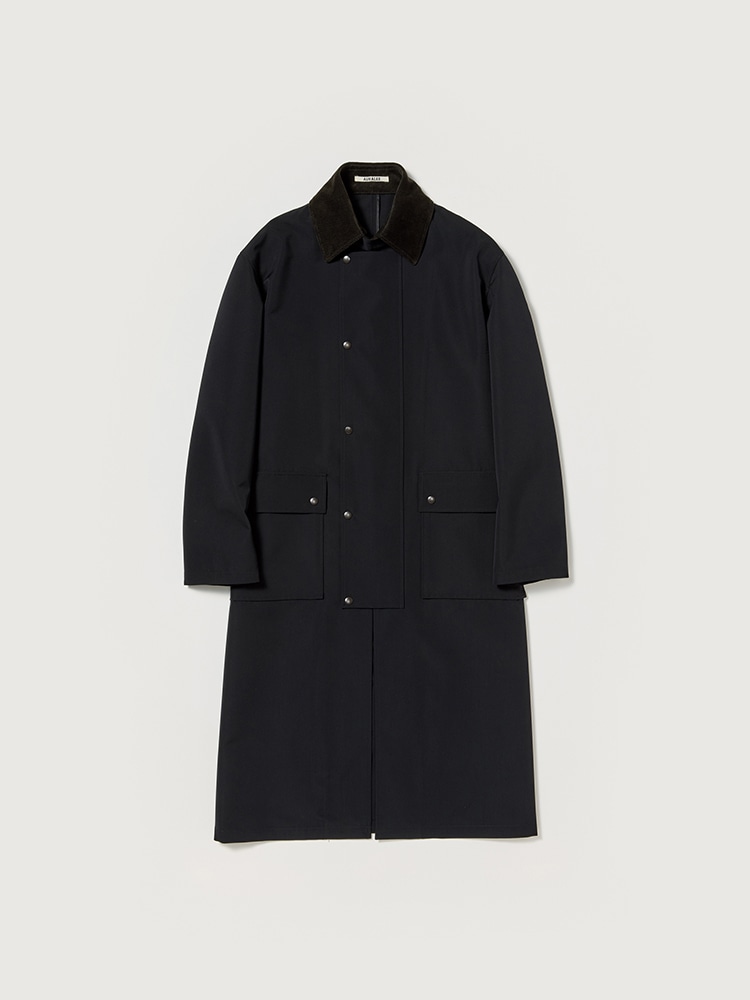 WOOL MAX CANVAS RIDING COAT