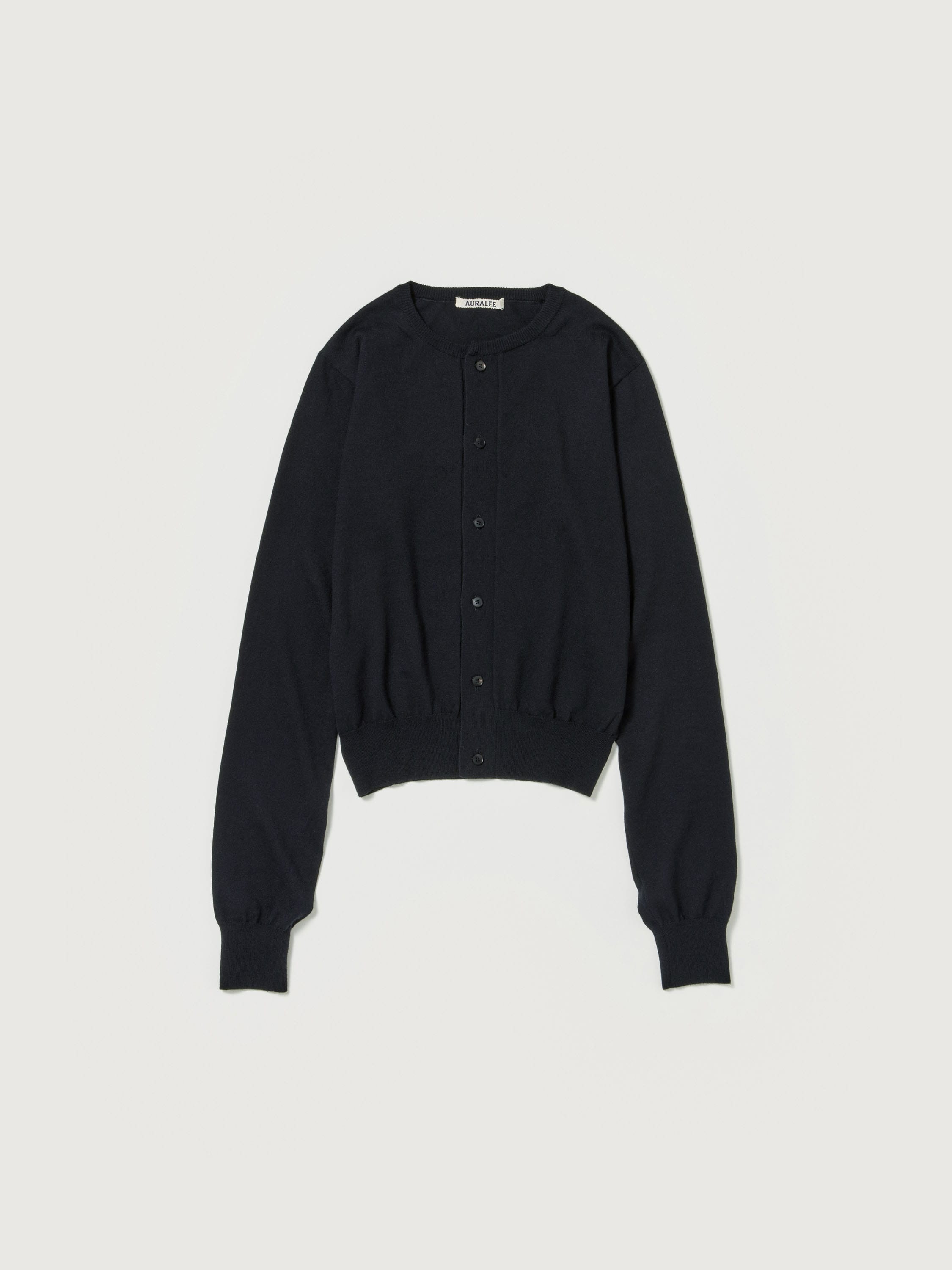 HARD TWIST CASHMERE KNIT CARDIGAN 詳細画像 BLACK 4