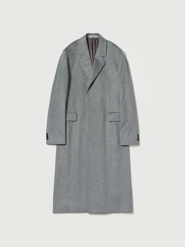 CASHMERE MOLESKIN CHESTERFIELD COAT