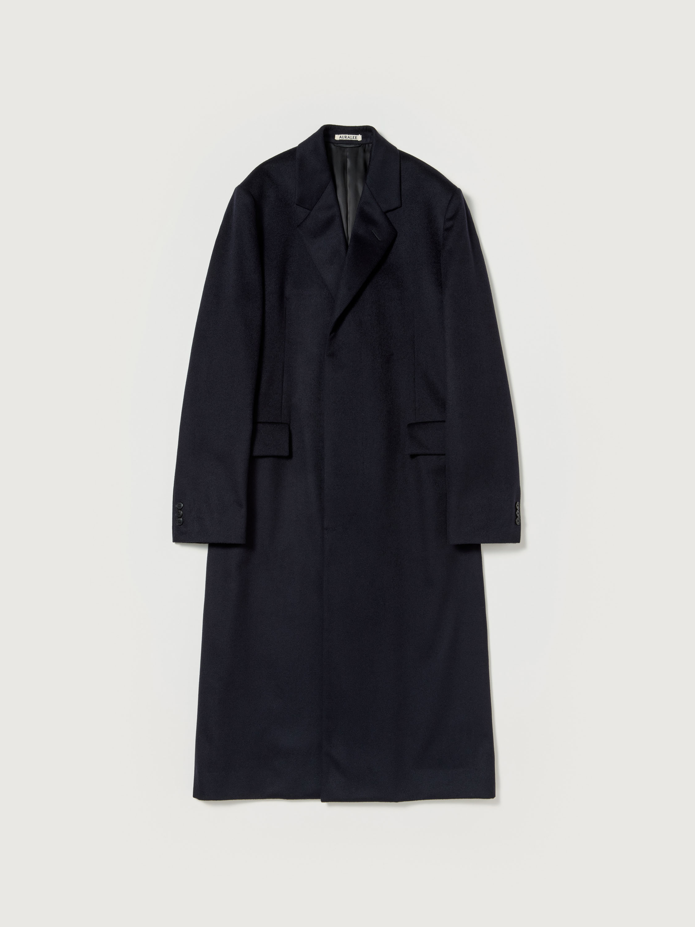 CASHMERE MOLESKIN CHESTERFIELD COAT 詳細画像 DARK NAVY 1