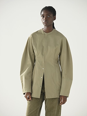 WASHED FINX CHINO HALF COAT