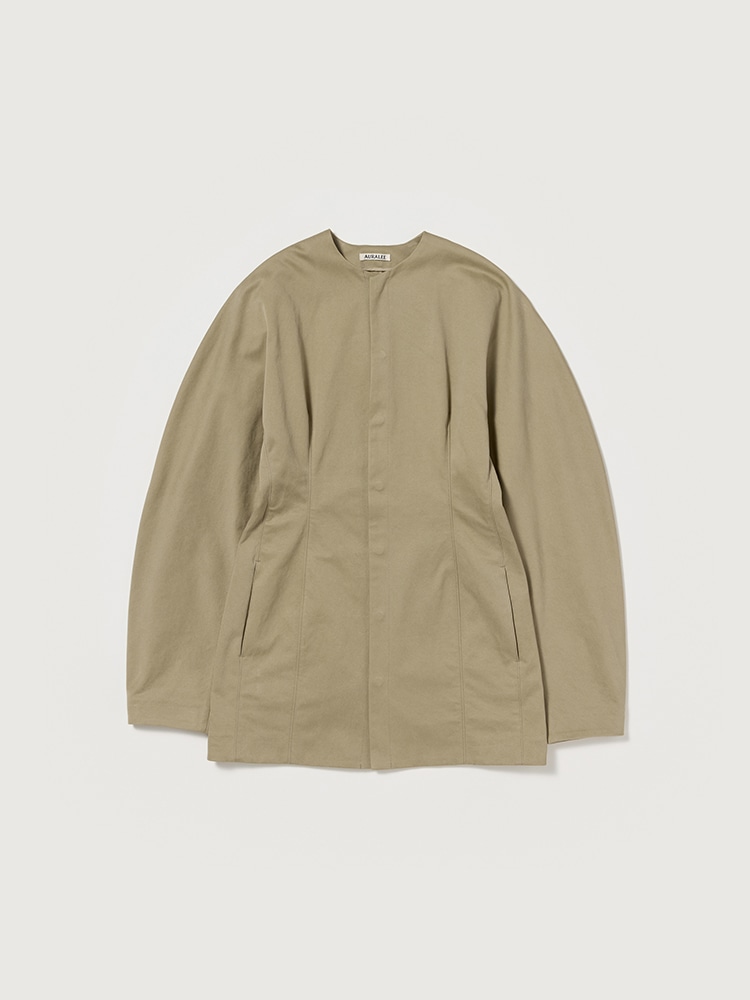 WASHED FINX CHINO HALF COAT