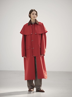 WOOL MAX CANVAS COAT