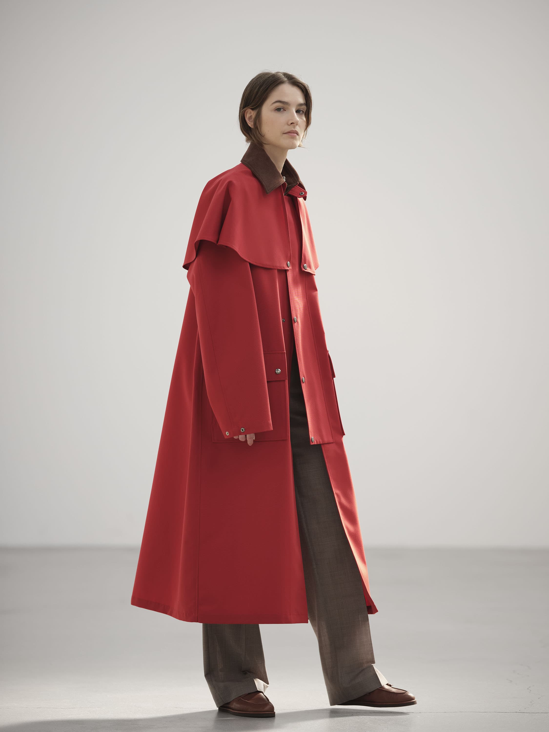 WOOL MAX CANVAS COAT 詳細画像 RED 2