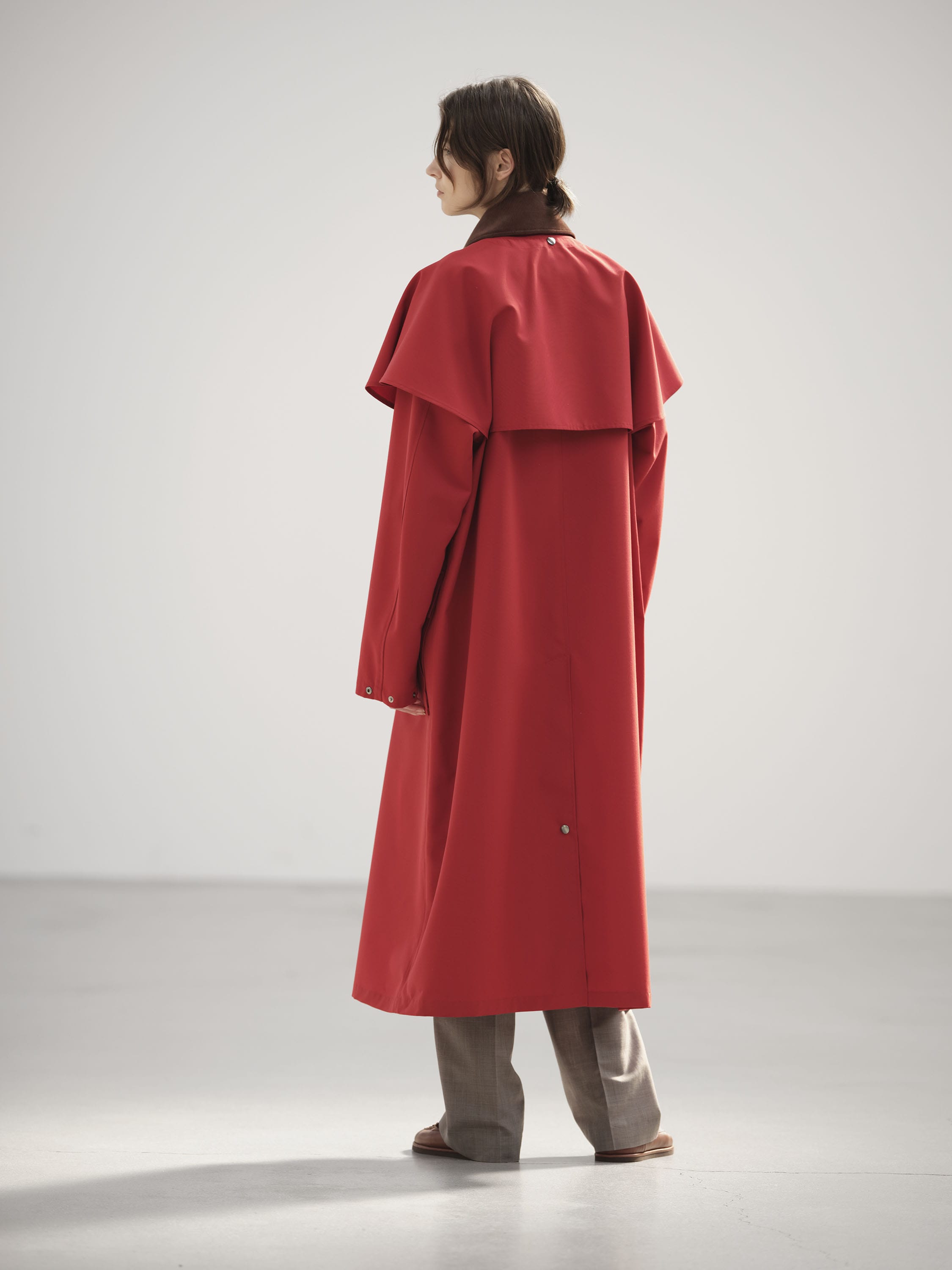 WOOL MAX CANVAS COAT 詳細画像 RED 4