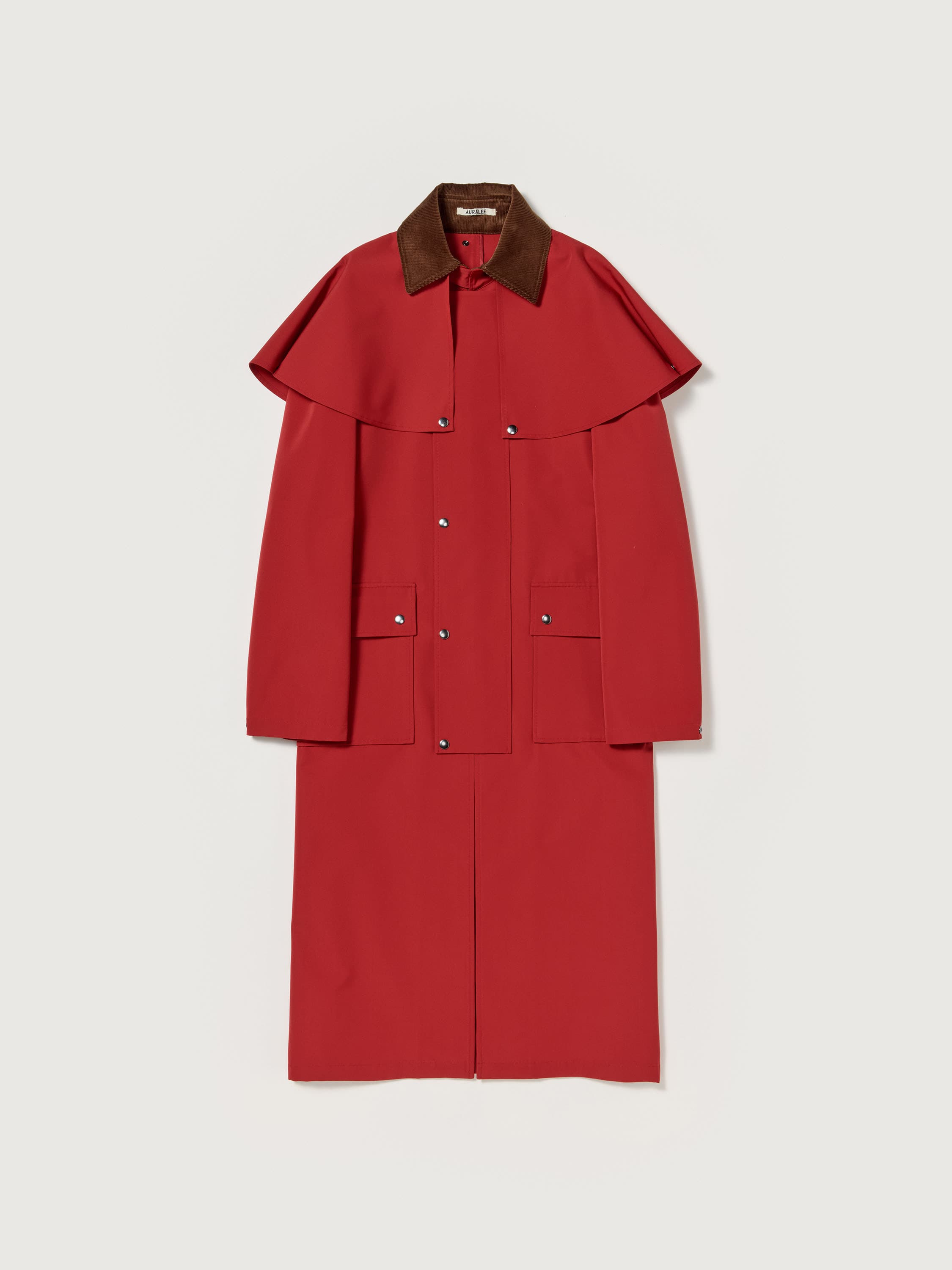 WOOL MAX CANVAS COAT 詳細画像 RED 5