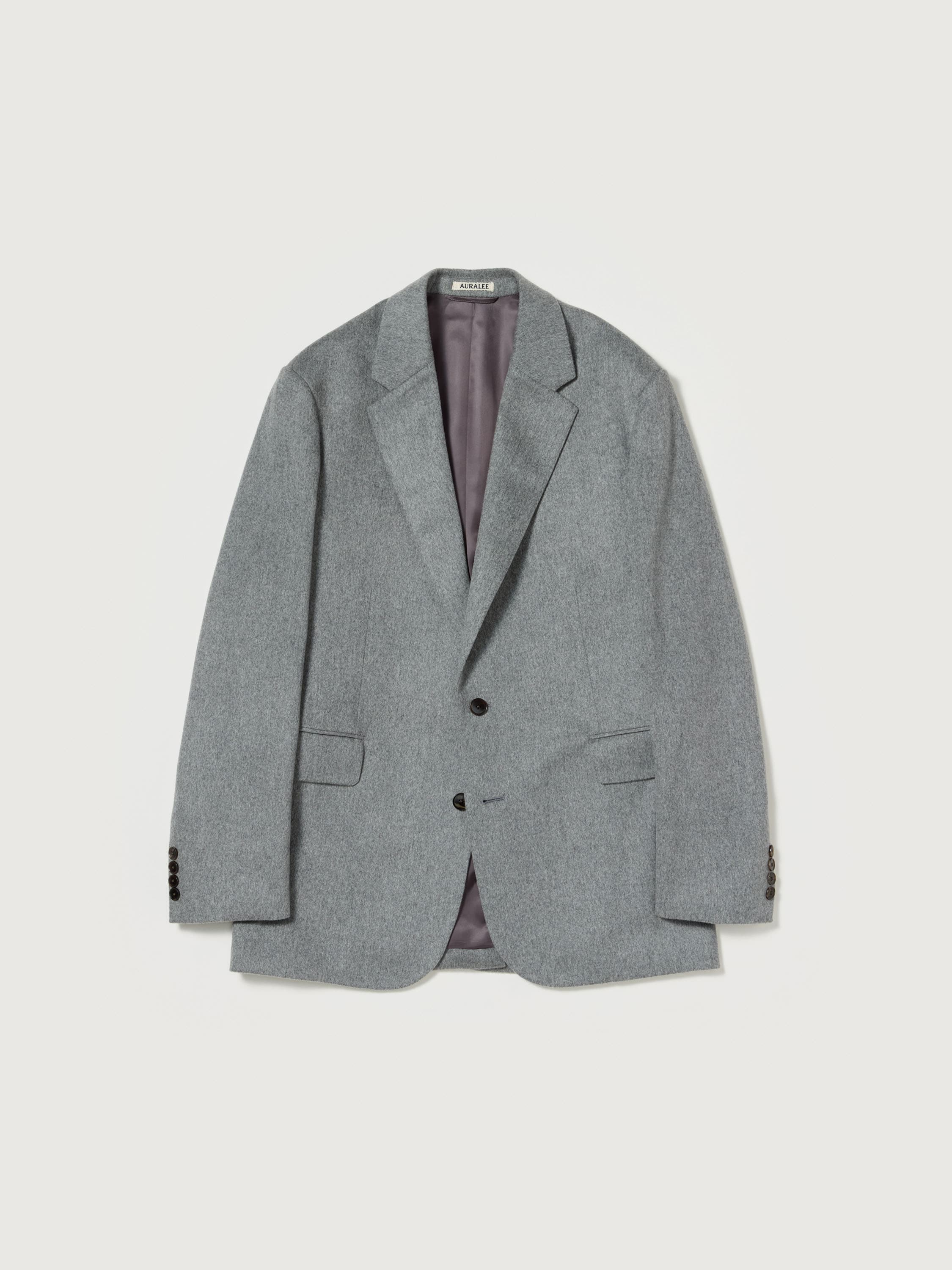 CASHMERE MOLESKIN  JACKET 詳細画像 TOP GRAY 1