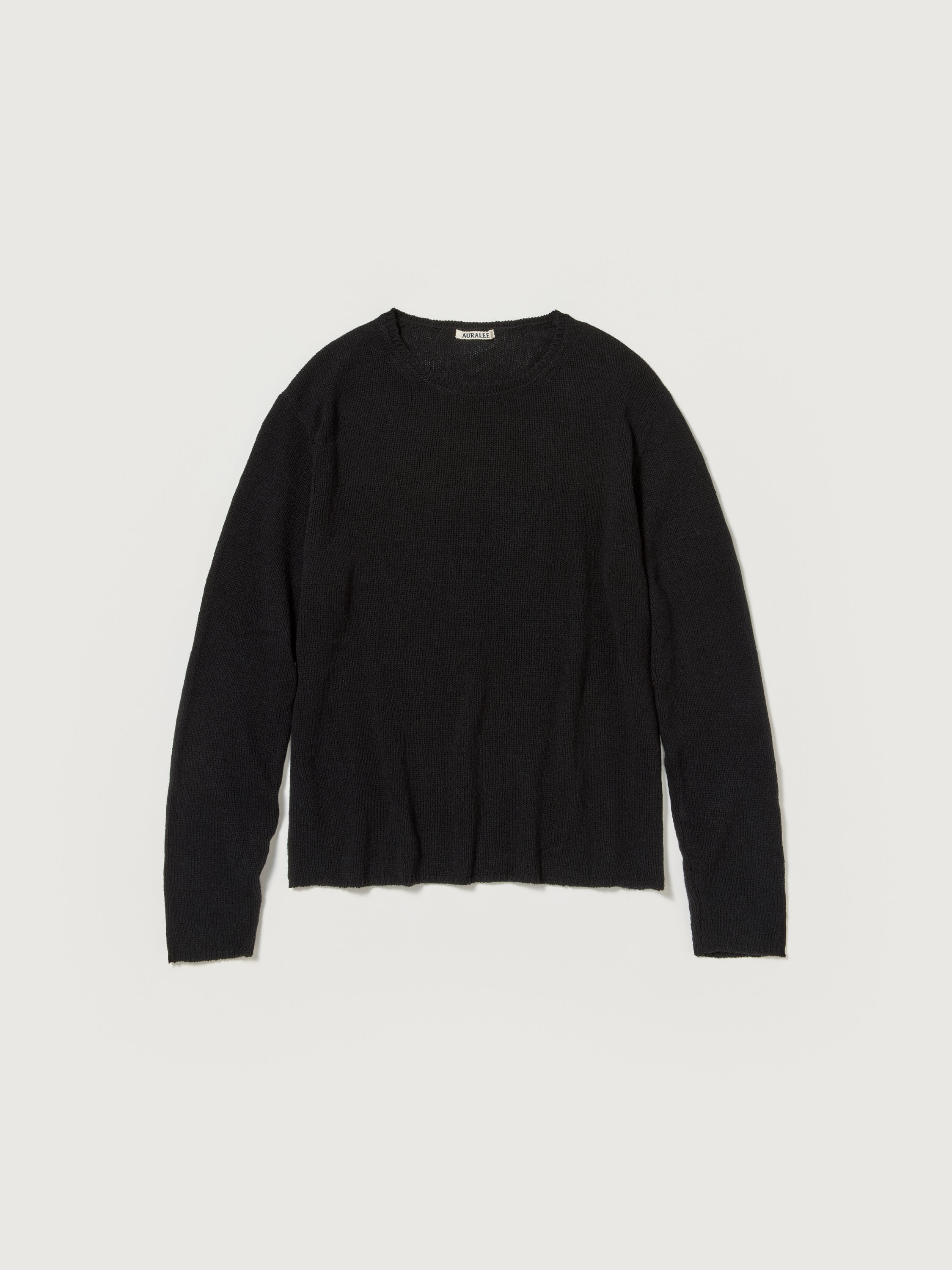 SUMMER CASHMERE KNIT P/O 詳細画像 BLACK 1