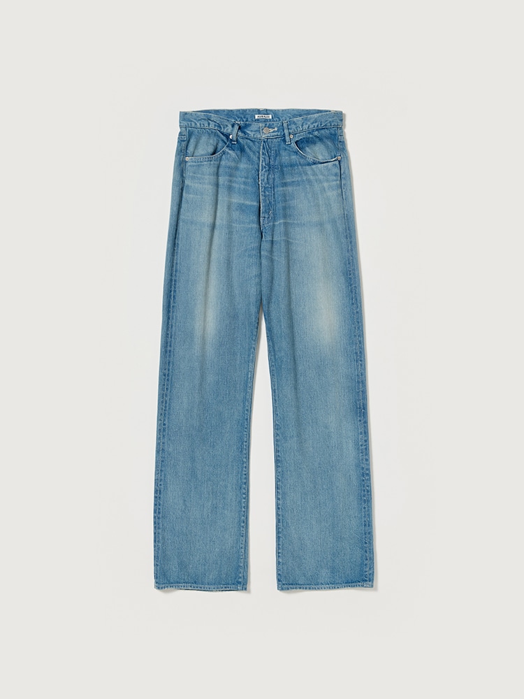 SELVEDGE FADED LIGHT DENIM PANTS
