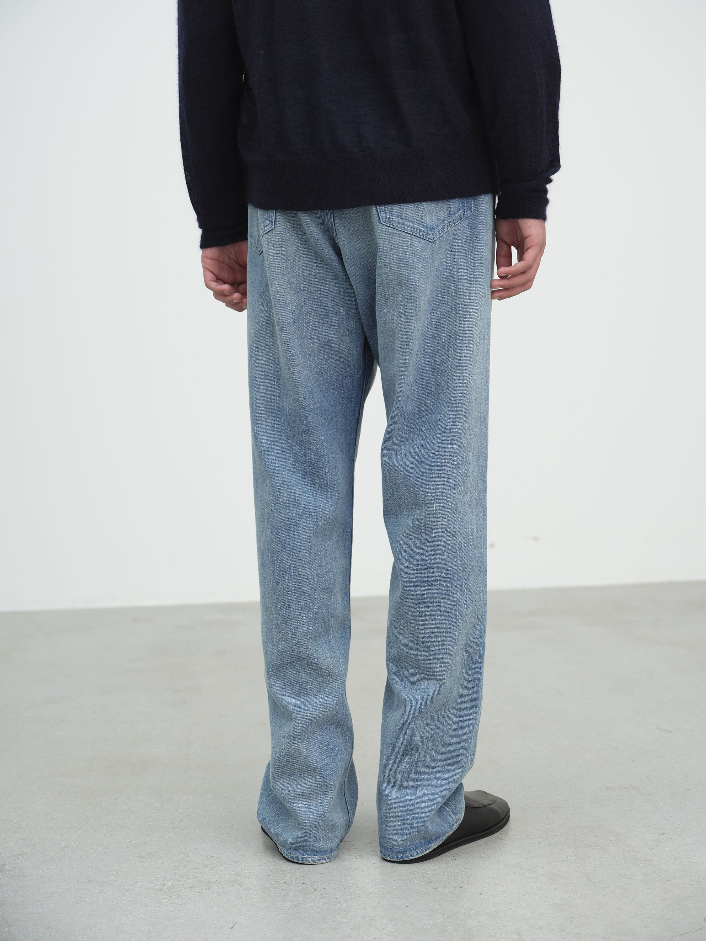 SELVEDGE FADED LIGHT DENIM PANTS 詳細画像 LIGHT INDIGO 3