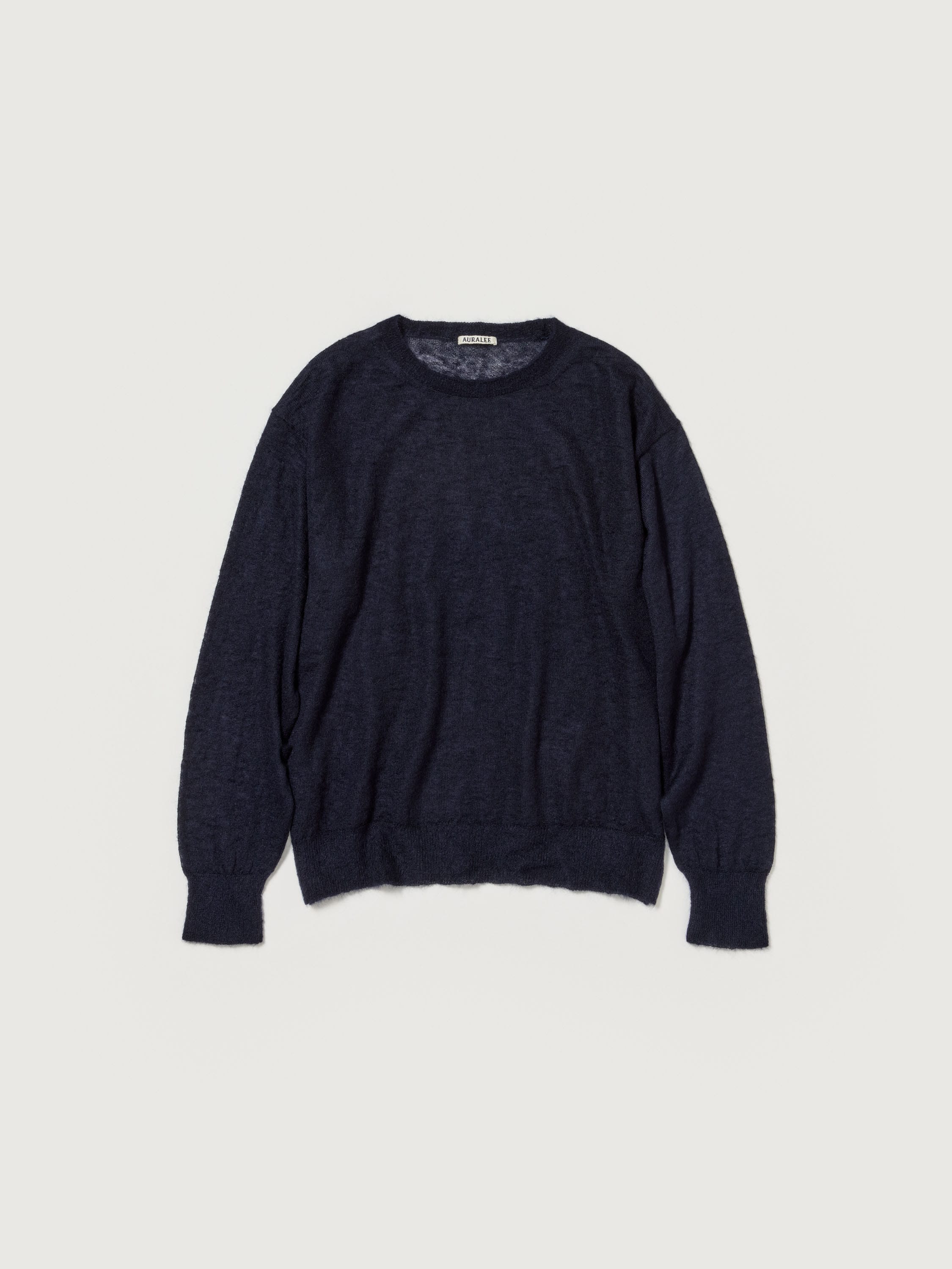 KID MOHAIR SHEER KNIT P/O 詳細画像 NAVY 1