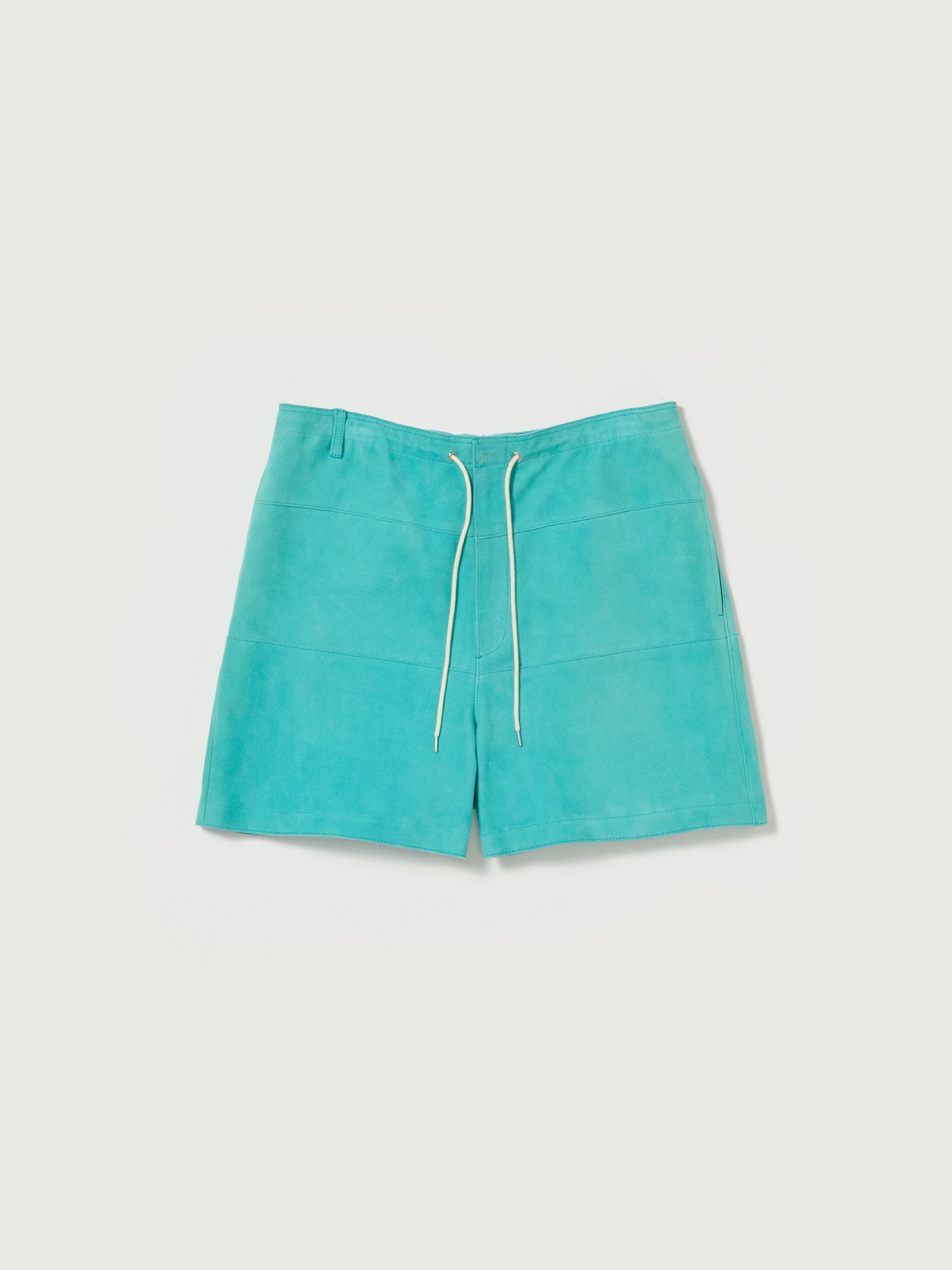 LAMB SUEDE SHORTS 詳細画像 AQUA BLUE 4