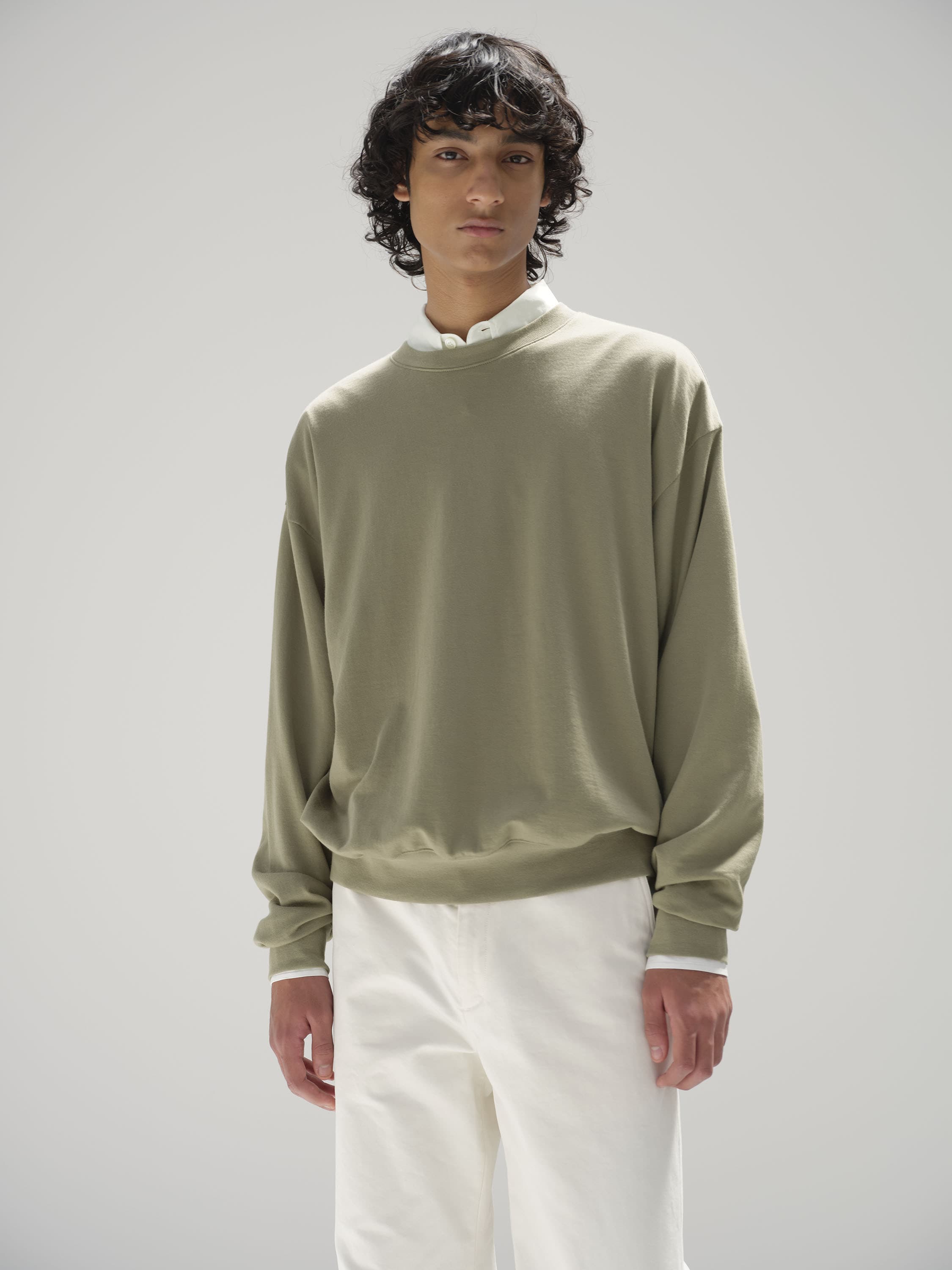 SUPER HIGH GAUGE SWEAT P/O 詳細画像 KHAKI GRAY 1