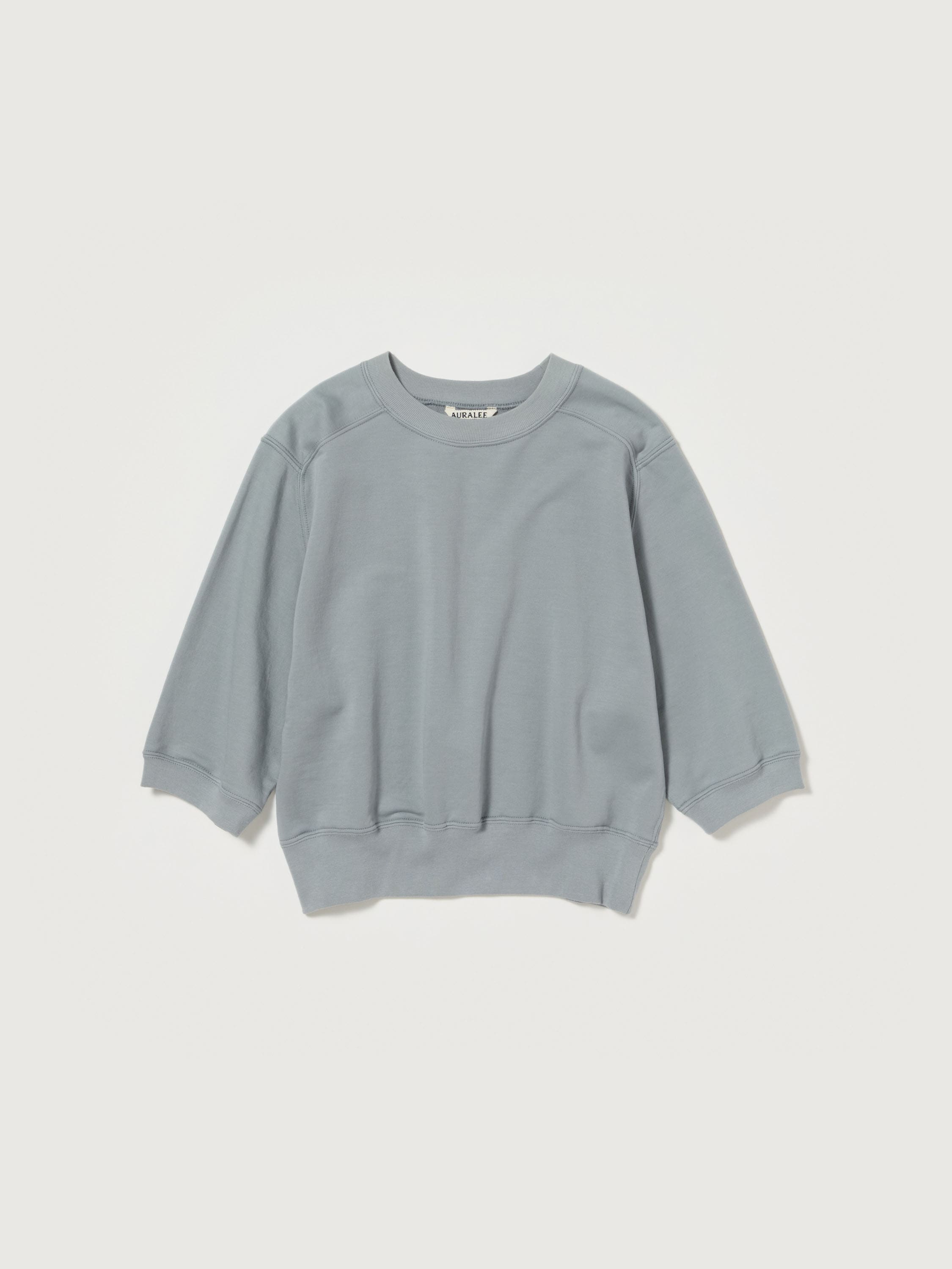 ELASTIC HIGH GAUGE SWEAT HALF SLEEVED P/O 詳細画像 ASH GRAY 3