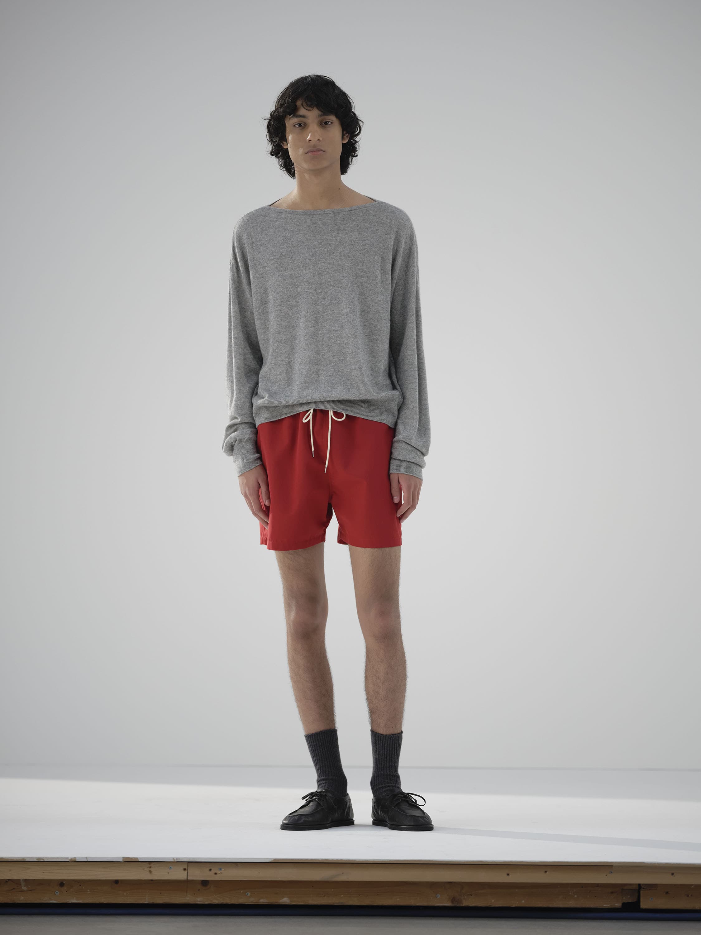 WOOL MAX CANVAS SHORTS 詳細画像 RED 2