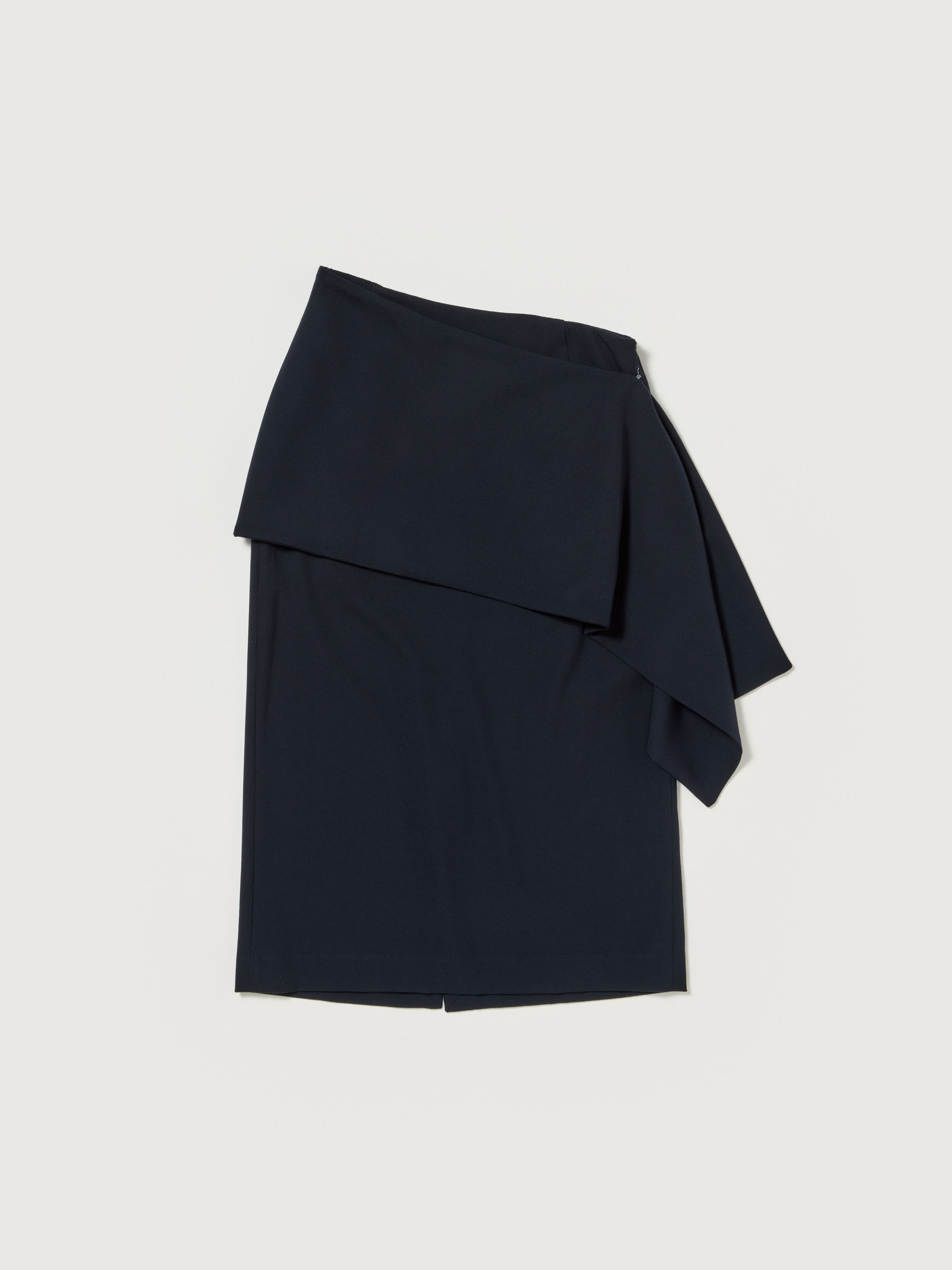 HIGH DENSITY WOOL TWILL SKIRT 詳細画像 DARK NAVY 5