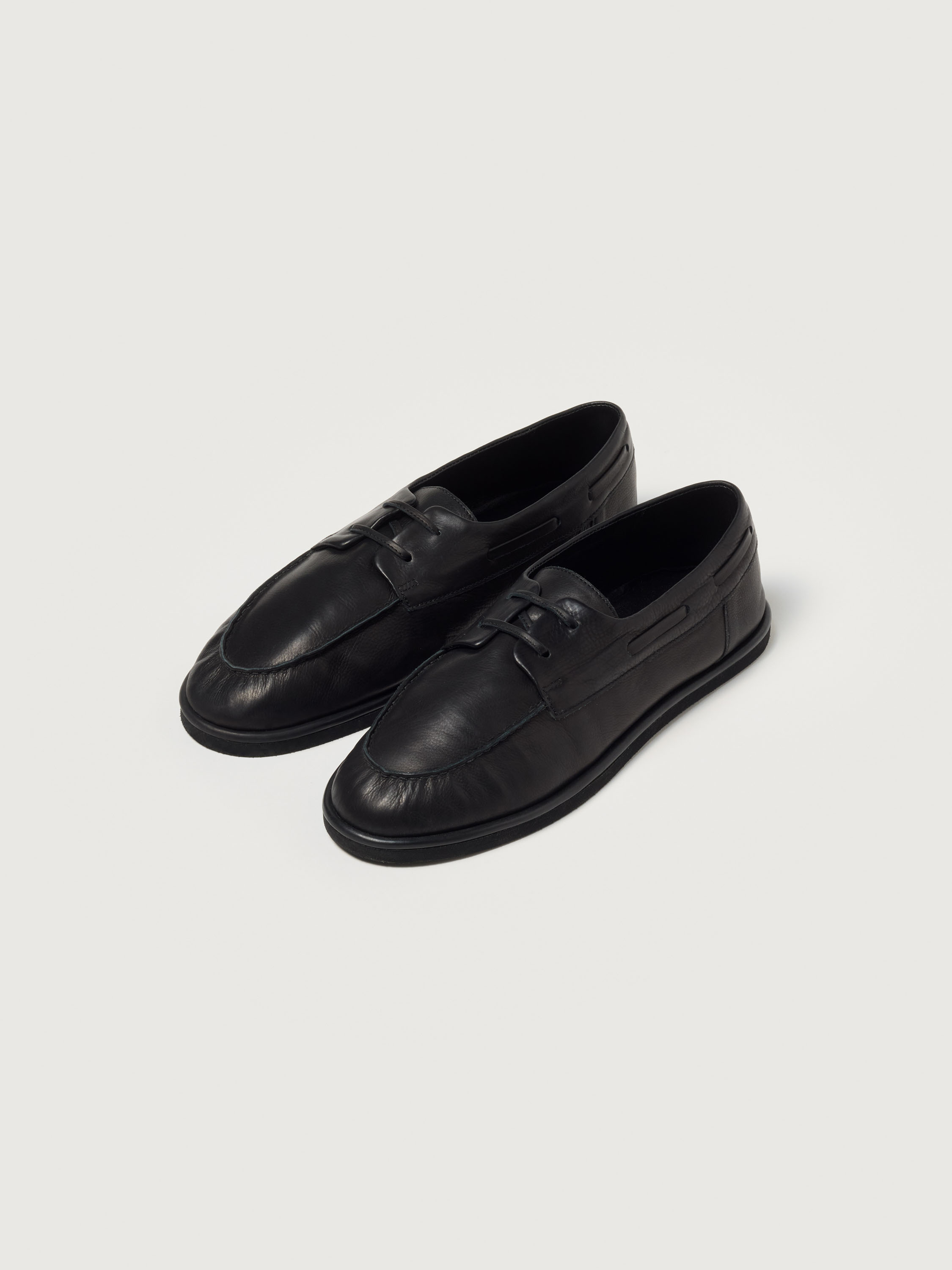 SOFT LEATHER DECK SHOES 詳細画像 BLACK 1