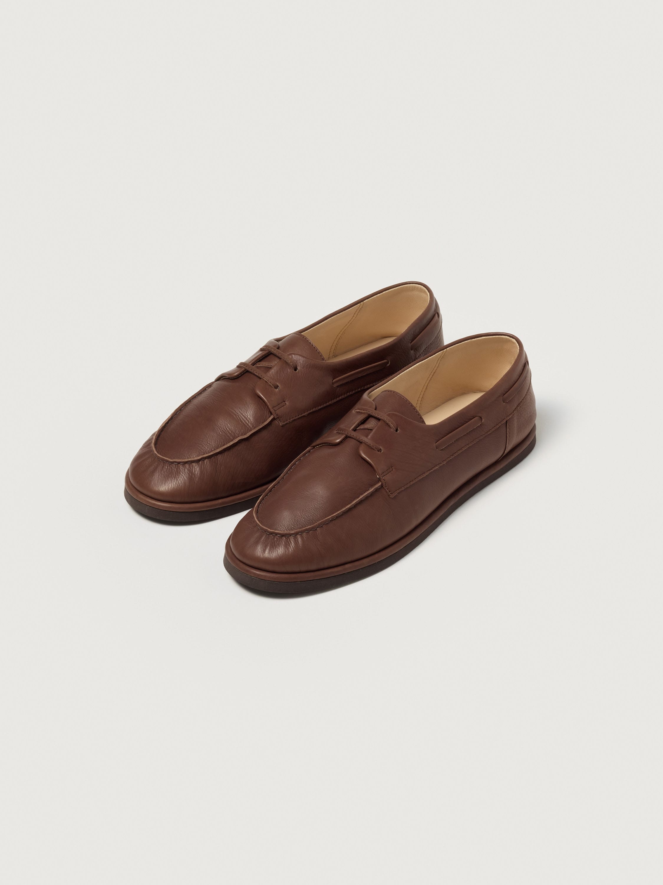 SOFT LEATHER DECK SHOES 詳細画像 BROWN 1