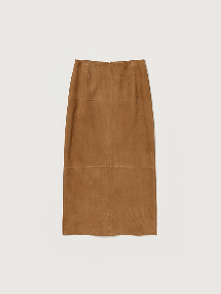 LAMB SUEDE SKIRT