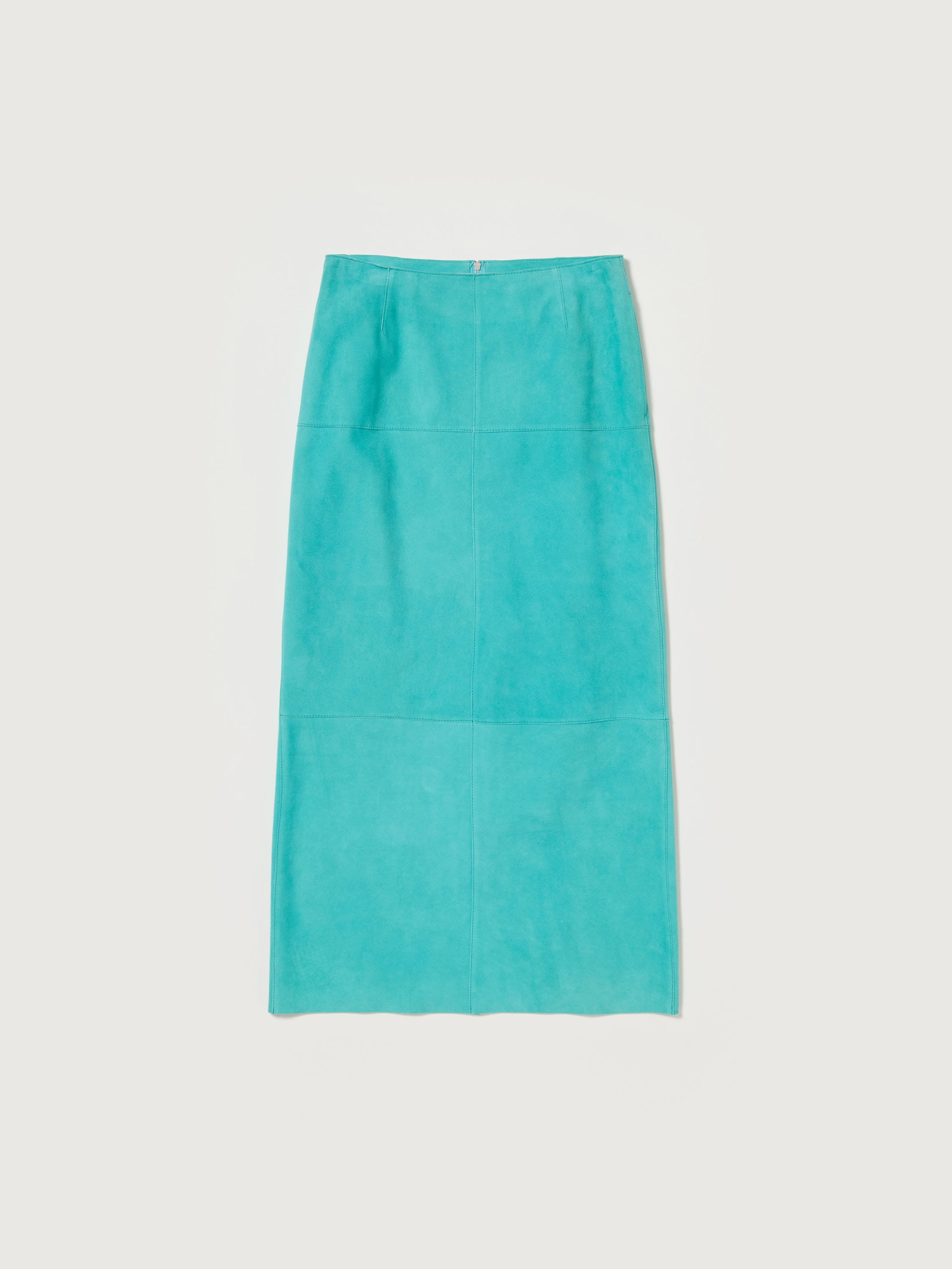 LAMB SUEDE SKIRT 詳細画像 AQUA BLUE 2