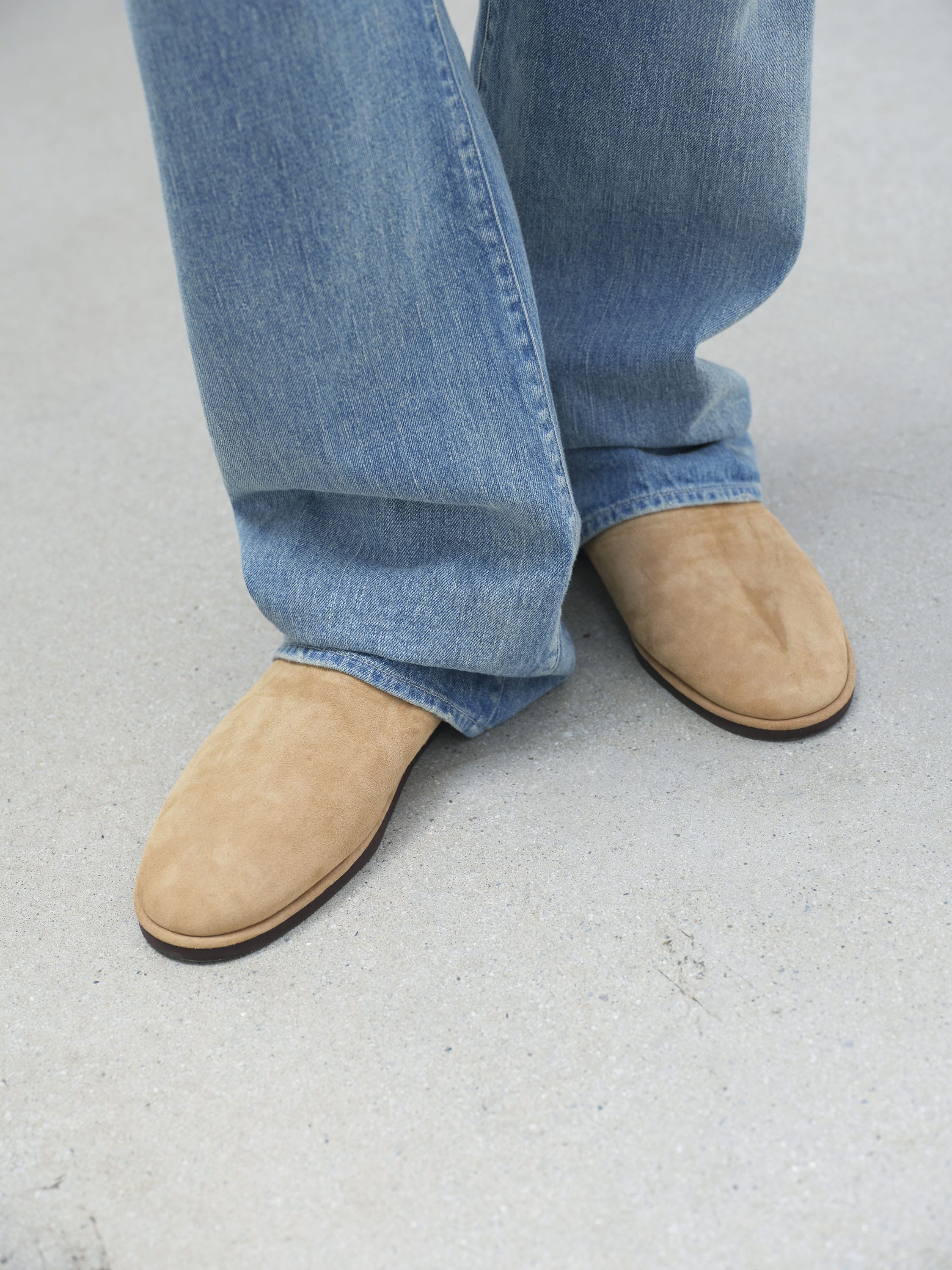 LEATHER MULES 詳細画像 SUEDE BEIGE 3