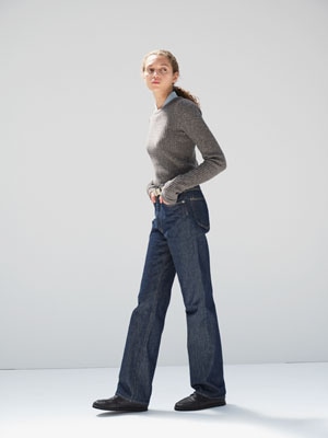 HARD TWIST DENIM 5P PANTS