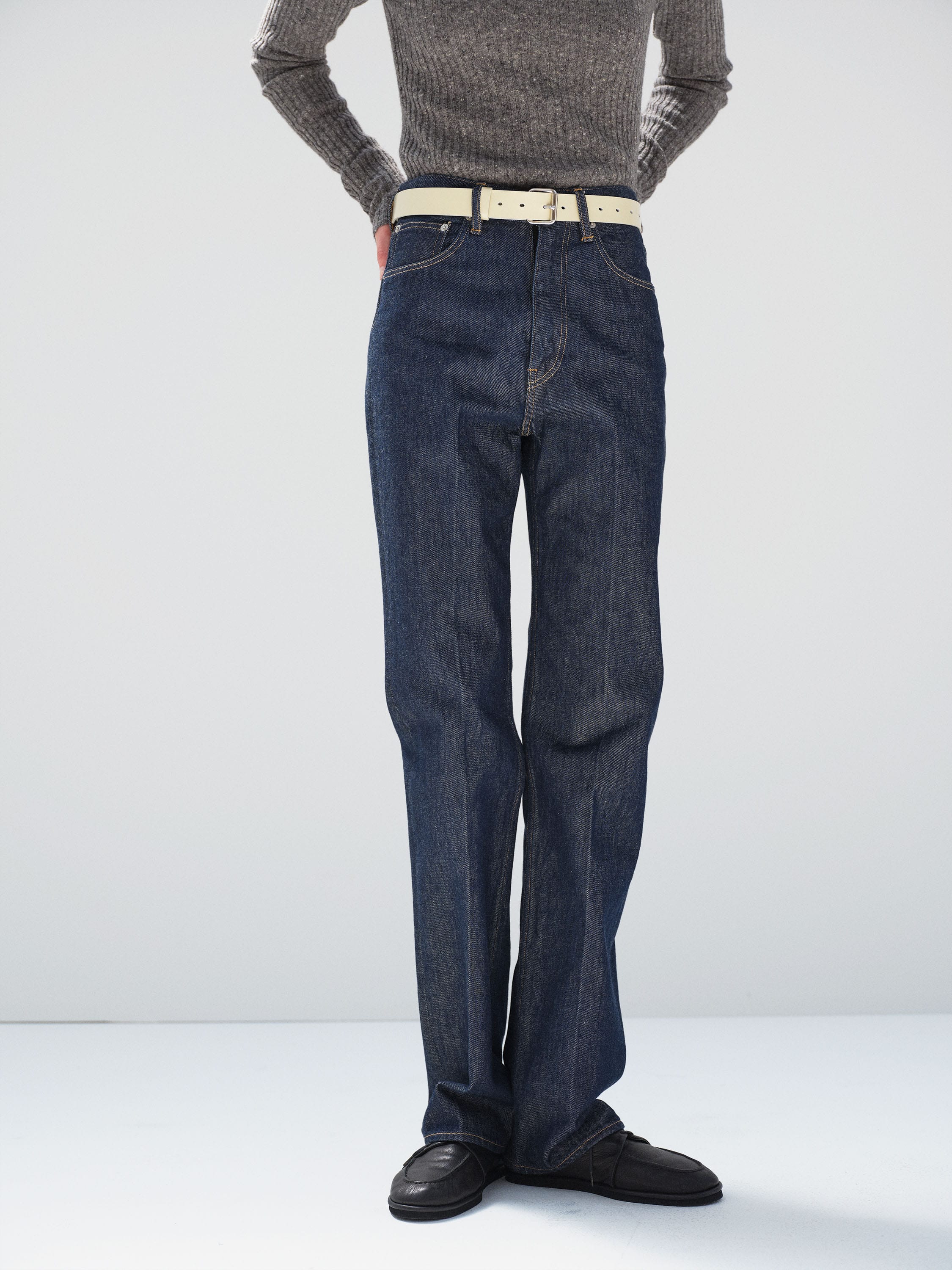 HARD TWIST DENIM 5P PANTS - AURALEE Official Website