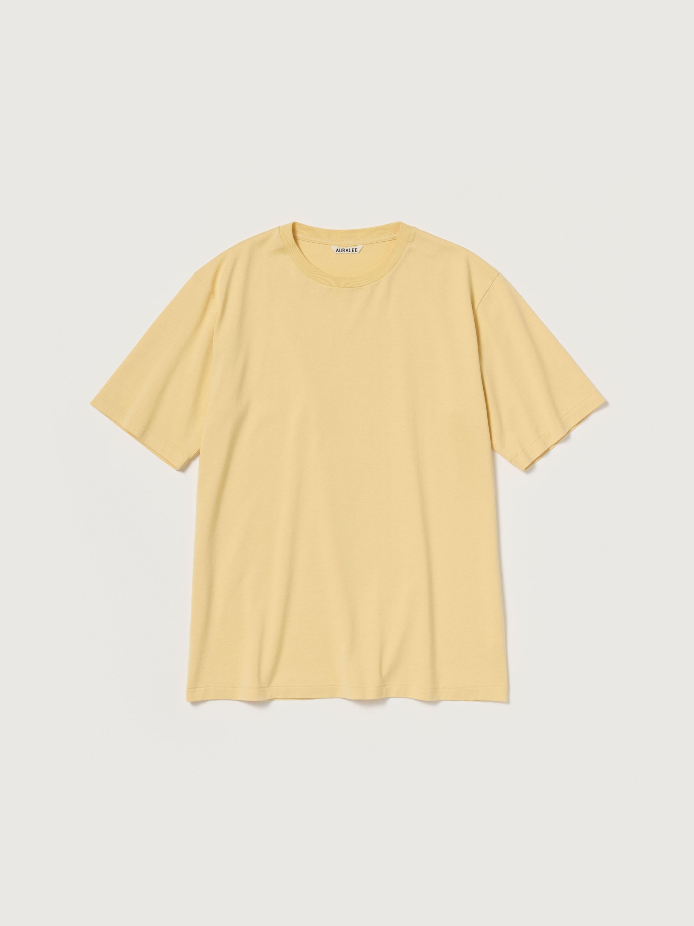 LUSTER PLAITING TEE 詳細画像 YELLOW BEIGE 1