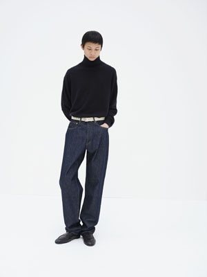 AURALEE デニムパンツ　メンズ HARD TWIST DENIM WIDE PANTS - AURALEE Official Website