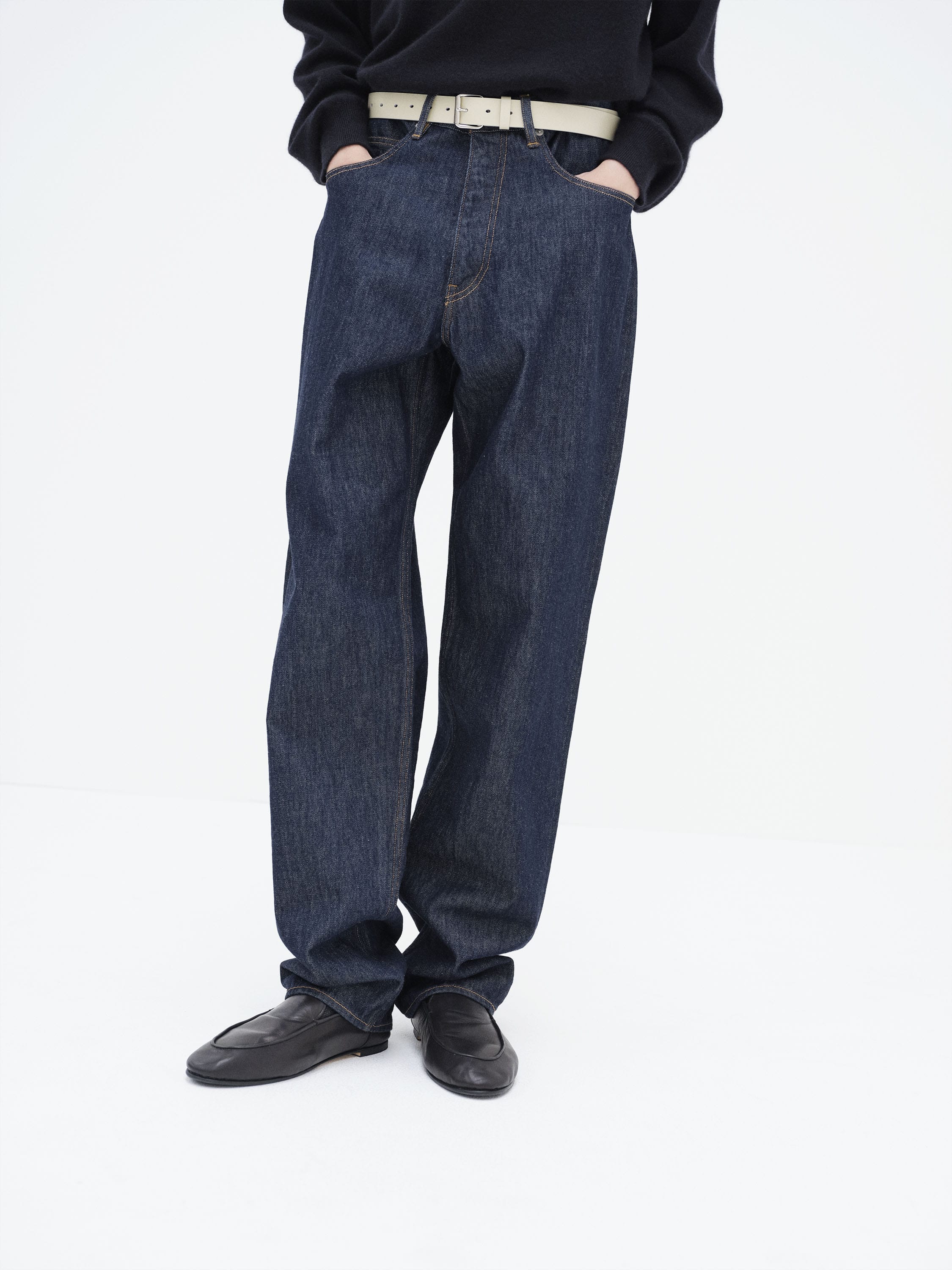 HARD TWIST DENIM WIDE PANTS - AURALEE Official Website