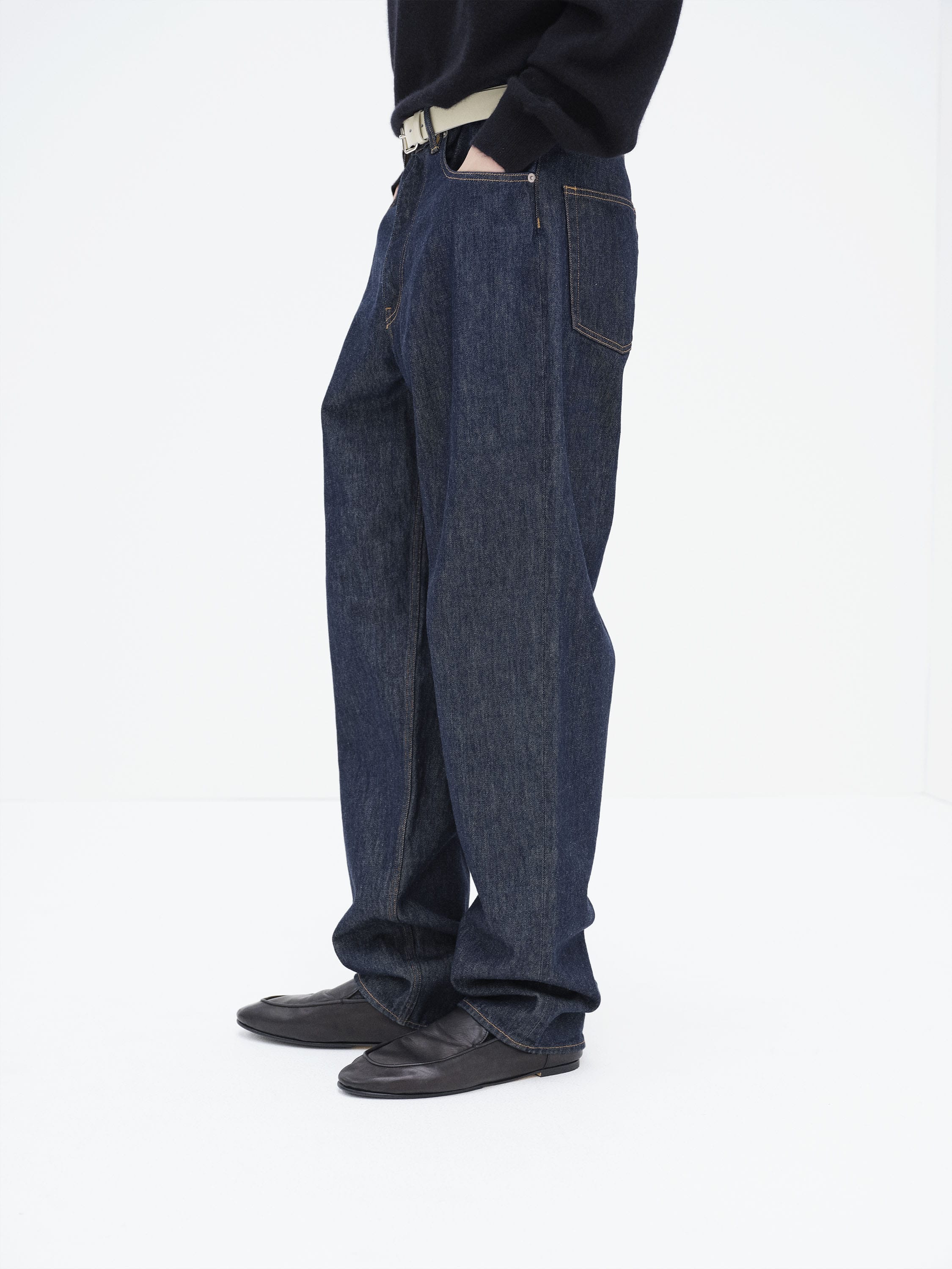 HARD TWIST DENIM WIDE PANTS - AURALEE Official Website