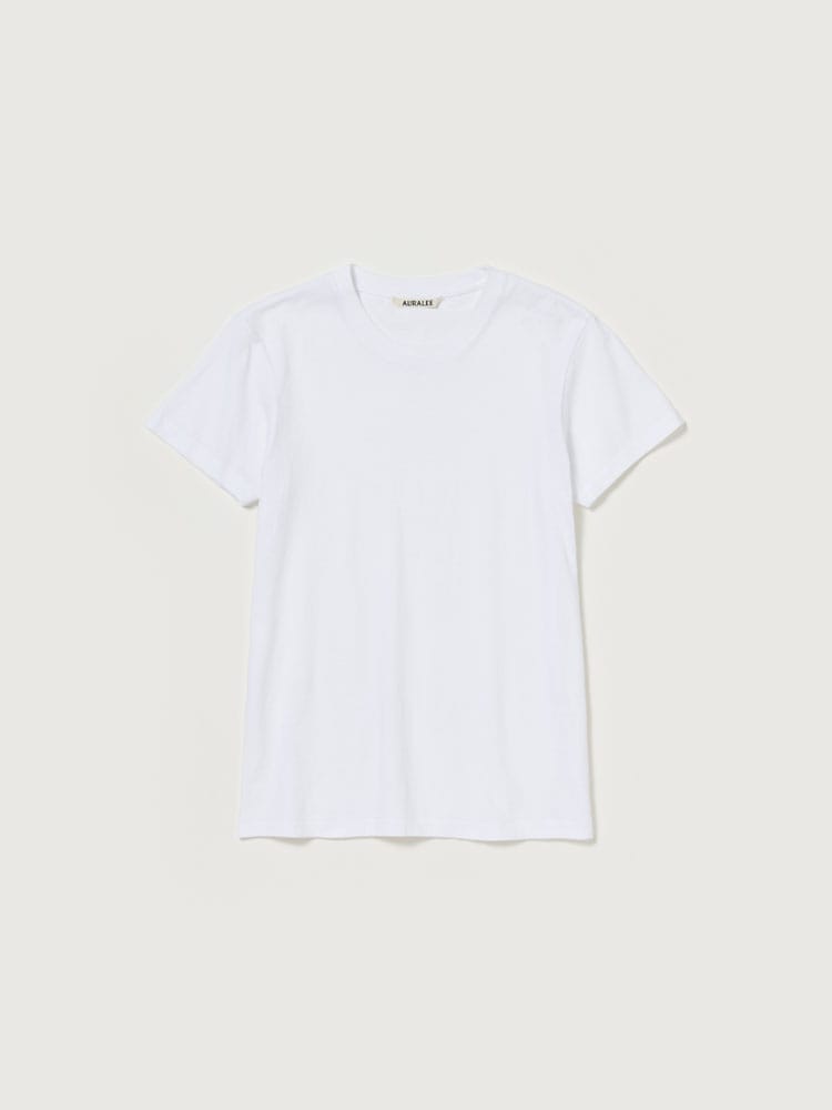 SEAMLESS CREW NECK TEE - AURALEE Official Website