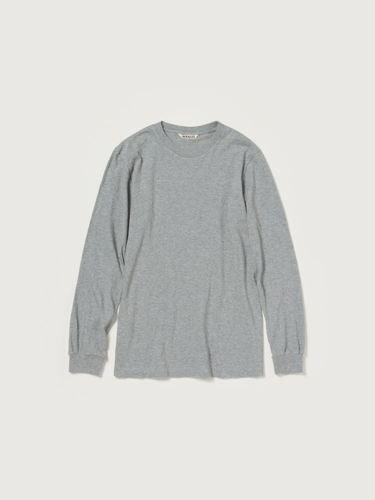 SEAMLESS L/S TEE - AURALEE Official Website
