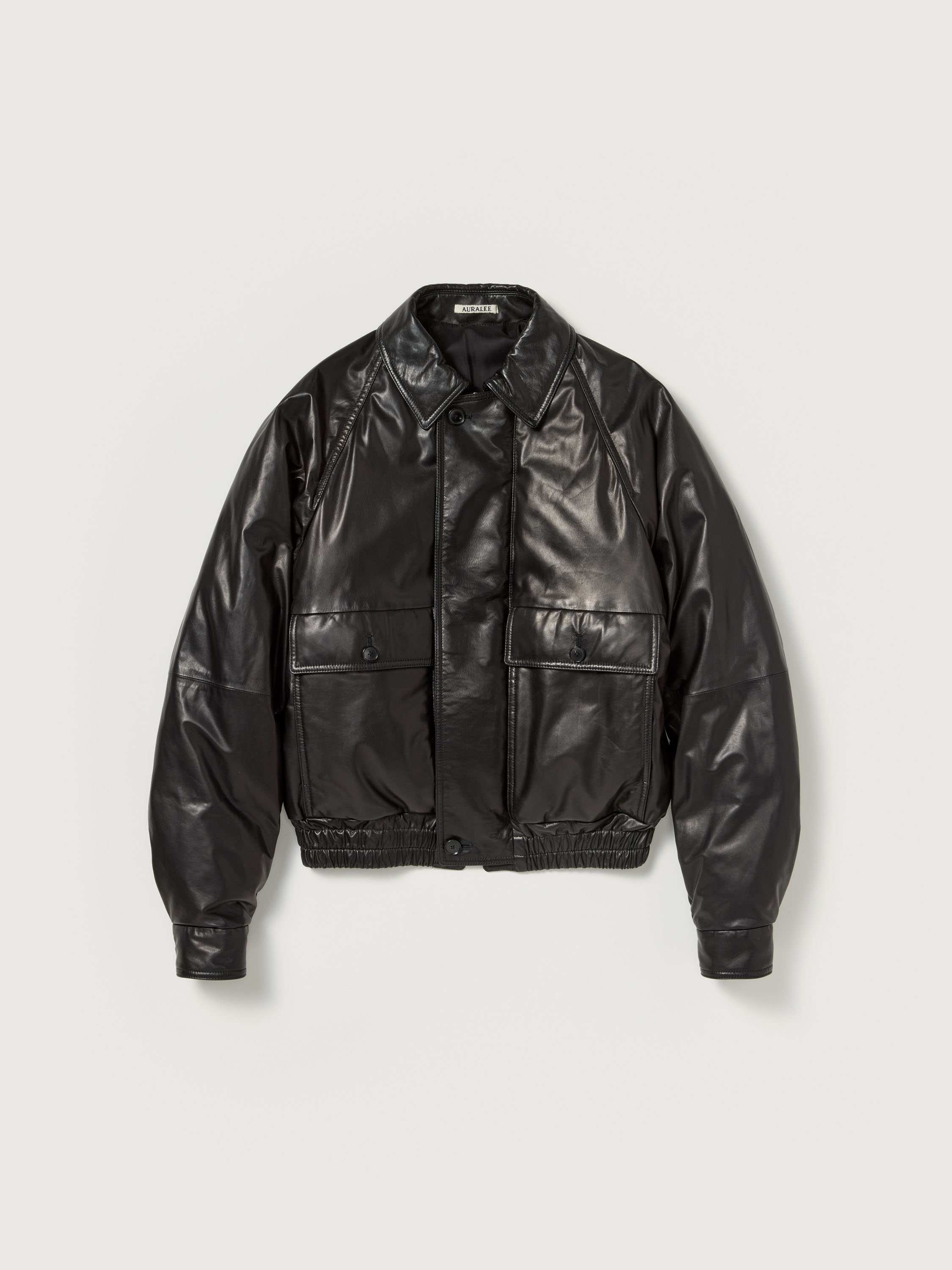 FINE CALF LEATHER DOWN BLOUSON 詳細画像 BLACK 1