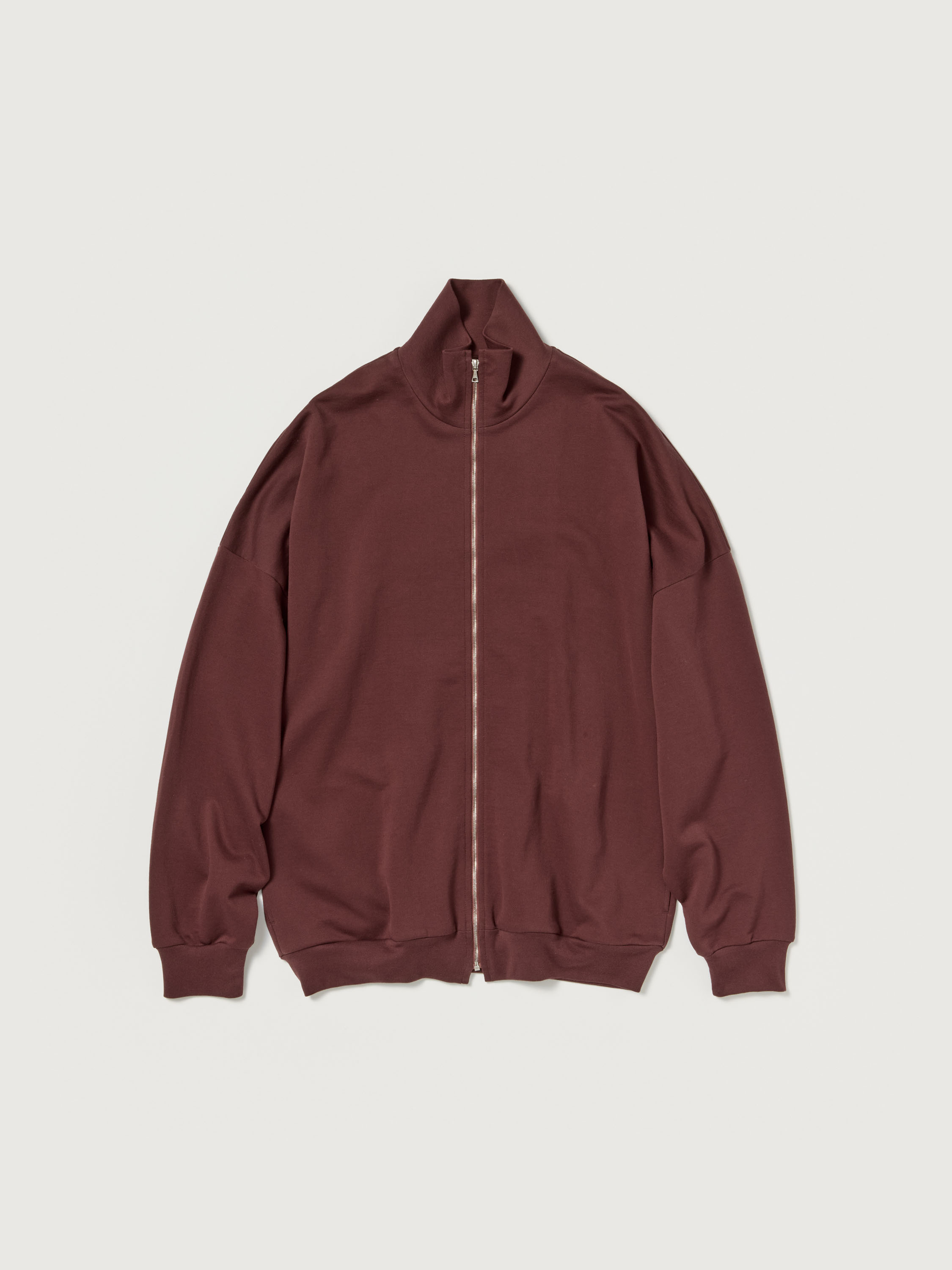 SUPER HIGH GAUGE SWEAT ZIP BLOUSON 詳細画像 BURGUNDY 1