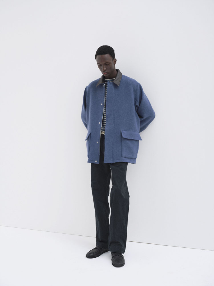 HOMESPUN TWEED ZIP BLOUSON - AURALEE Official Website