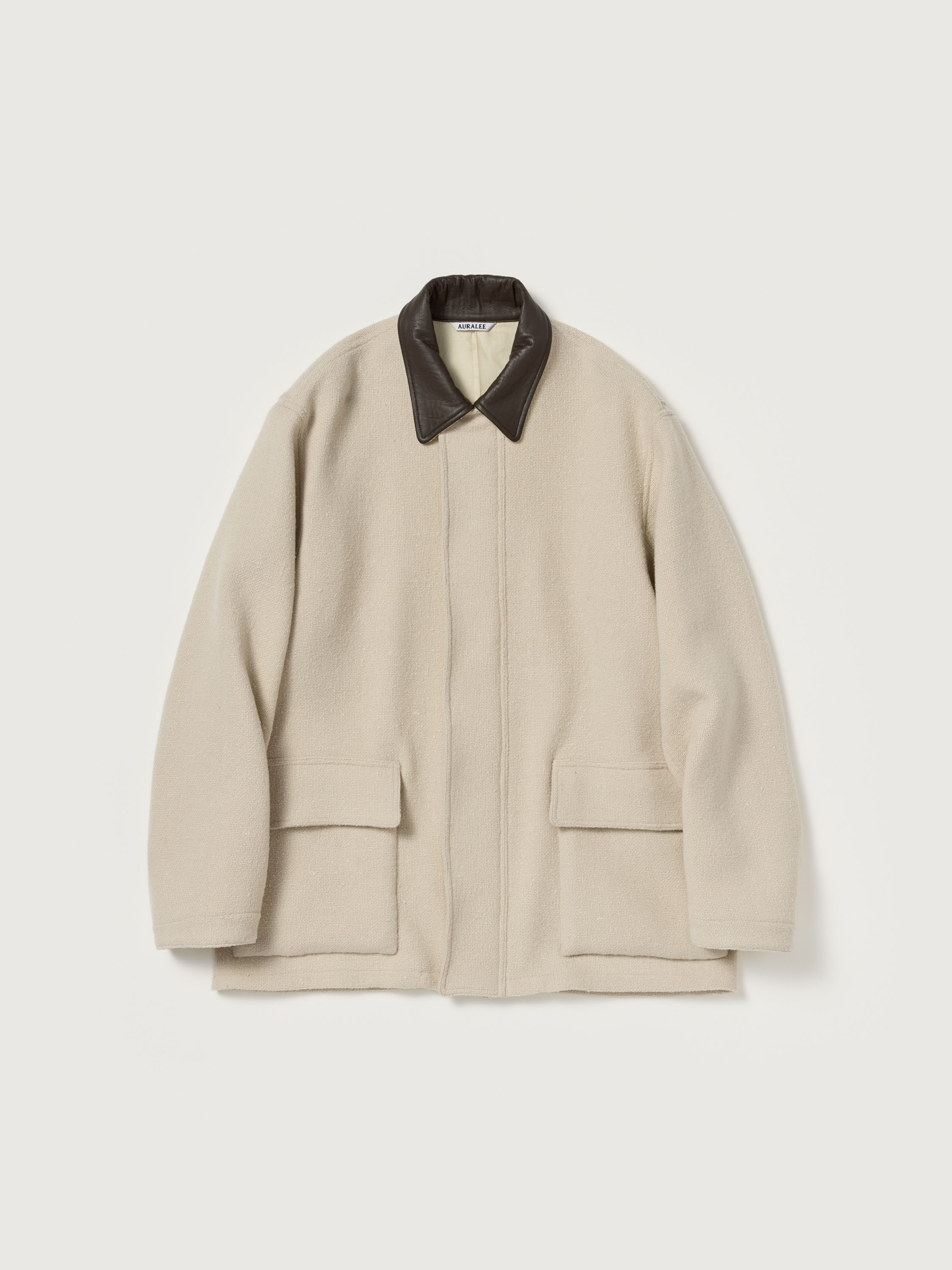 HOMESPUN TWEED ZIP BLOUSON 詳細画像 IVORY BEIGE 1