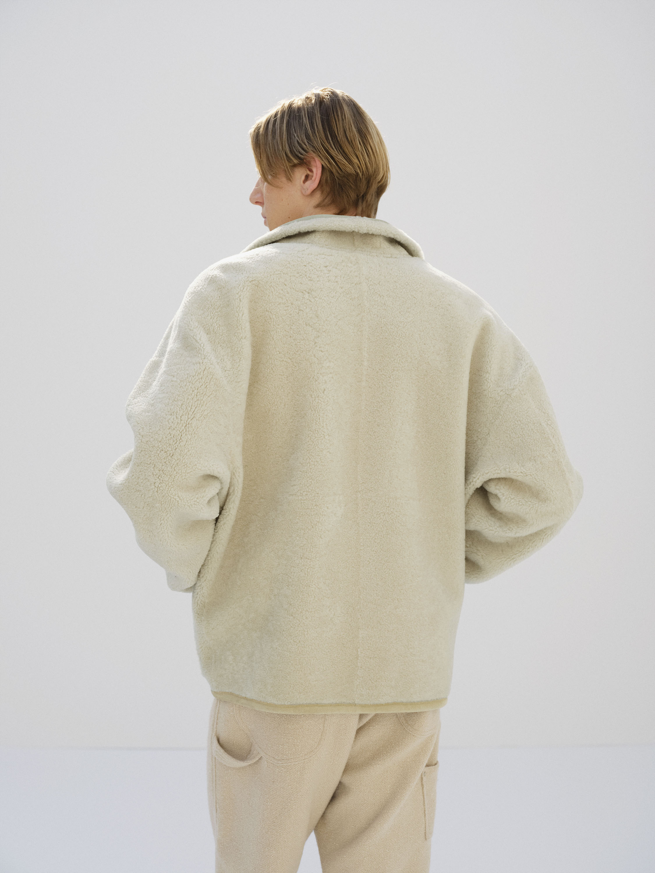 MERINO MOUTON ZIP BLOUSON - AURALEE Official Website