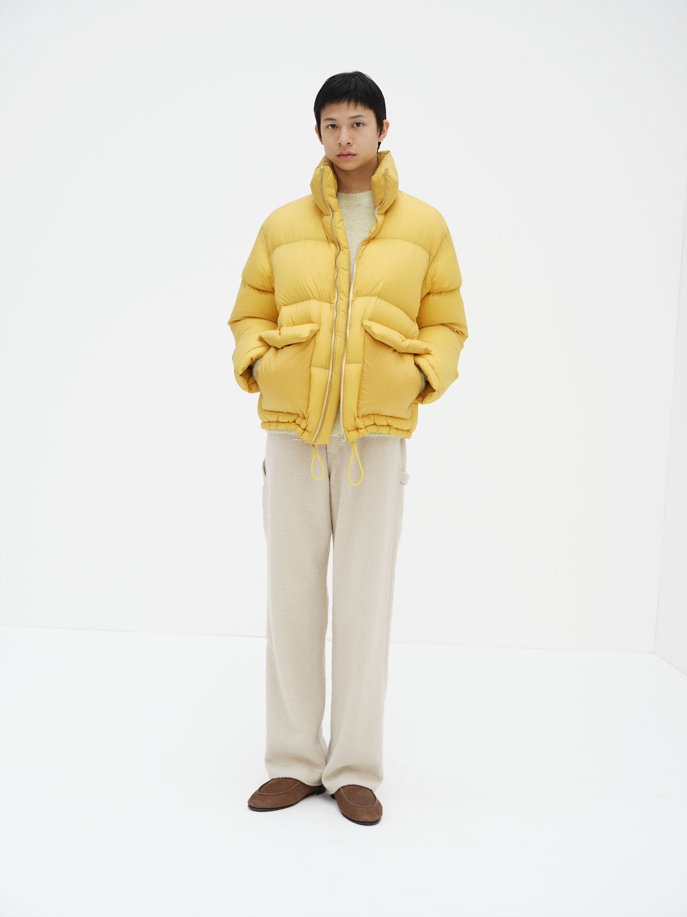 SUPER LIGHT NYLON RIPSTOP DOWN BLOUSON 詳細画像 LIGHT ORANGE 1