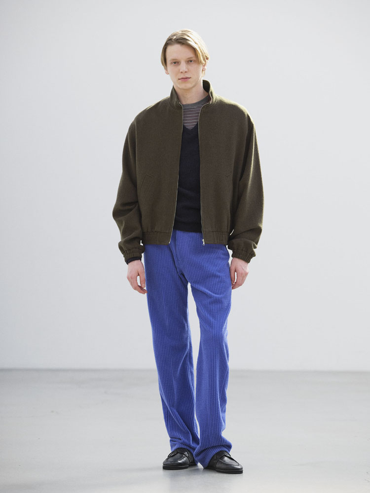 【良品】AURALEE 16AWベビーキャメル サファリジャケットベルテッド 4 BABY CAMEL FLANNEL ZIP BLOUSON - AURALEE Official Website