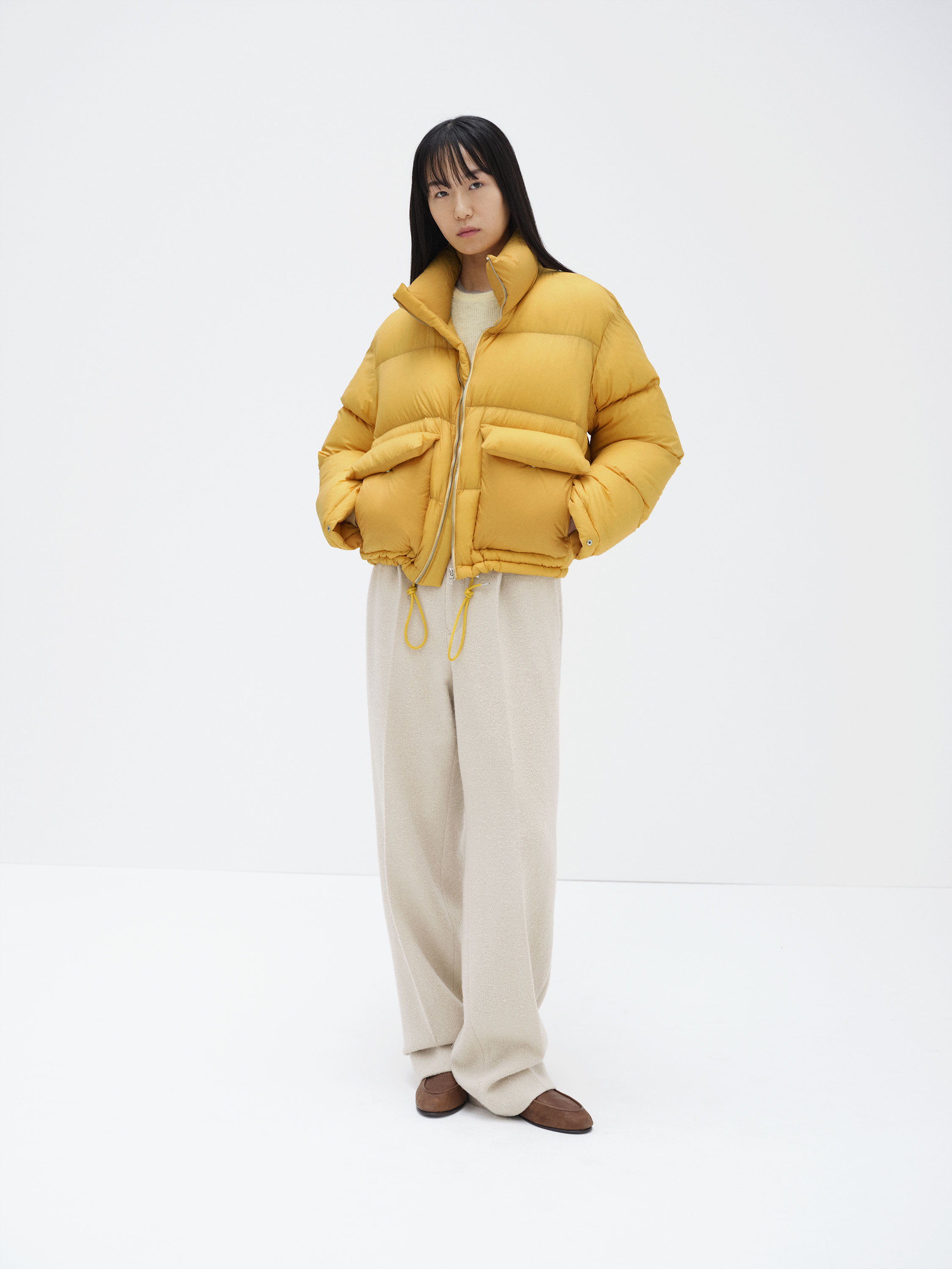 SUPER LIGHT NYLON RIPSTOP DOWN BLOUSON 詳細画像 LIGHT ORANGE 1
