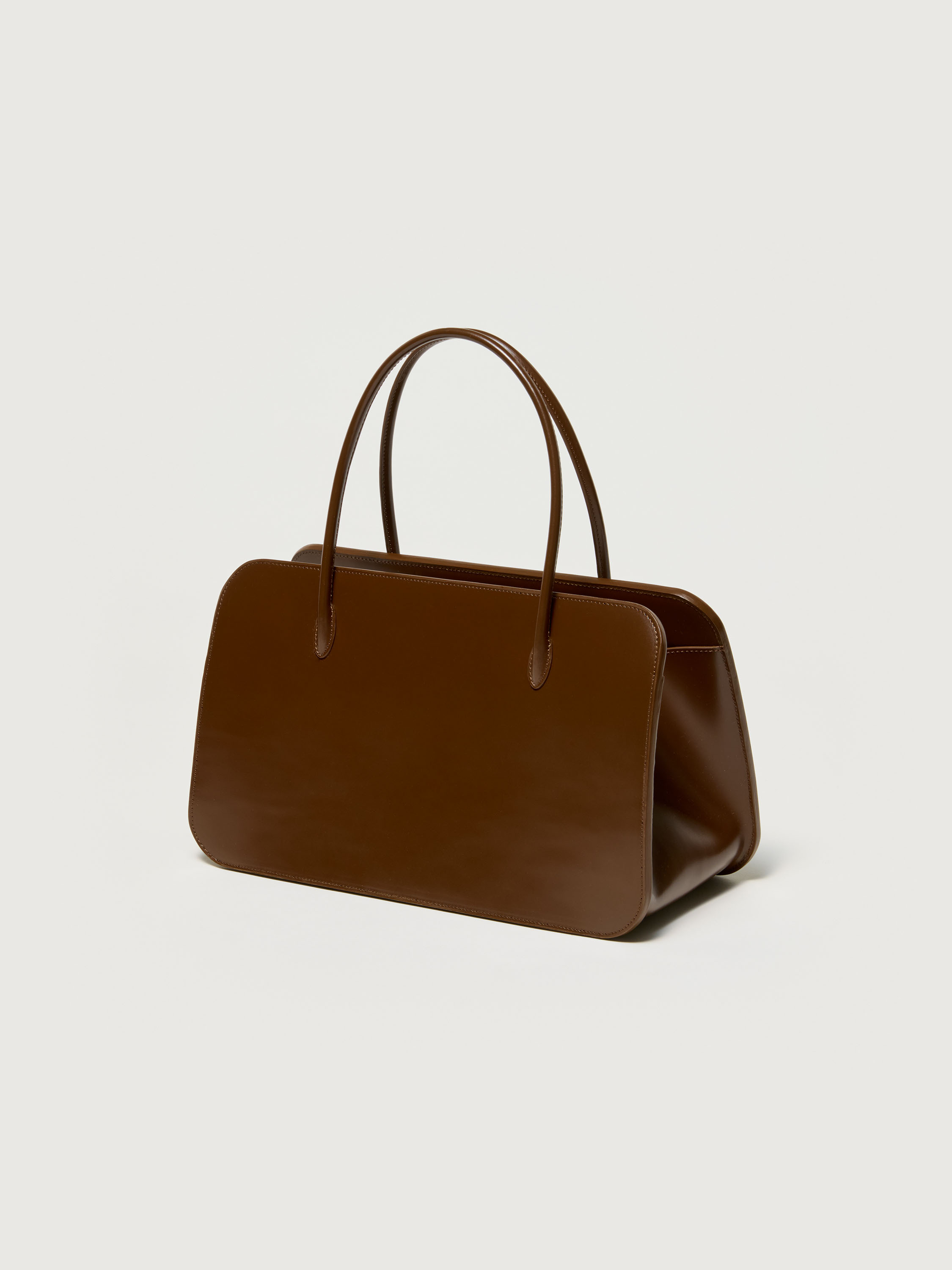 LEATHER TOTE BAG - M MADE BY AETA 詳細画像 BROWN 2