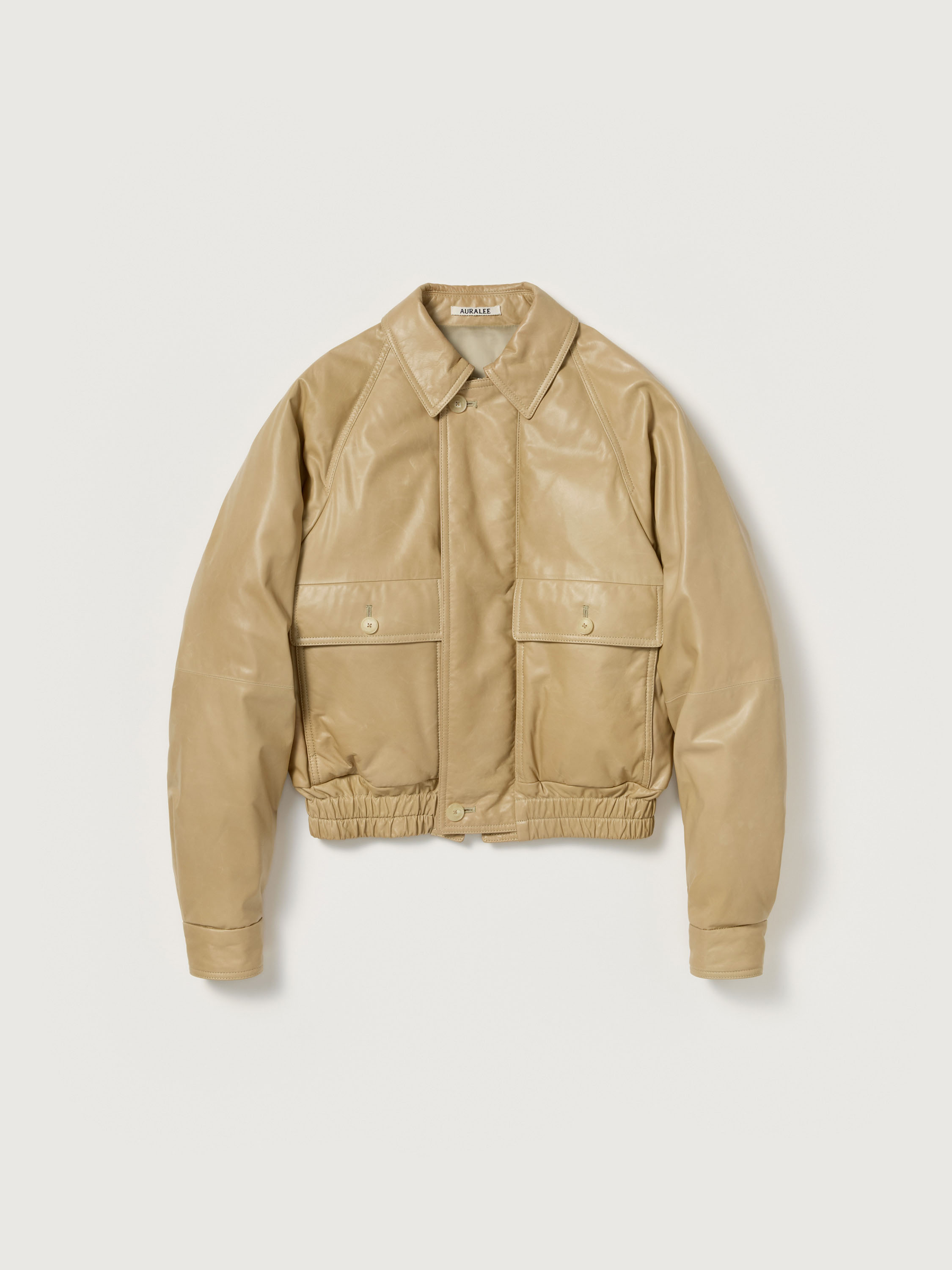 FINE CALF LEATHER DOWN BLOUSON 詳細画像 BEIGE 6
