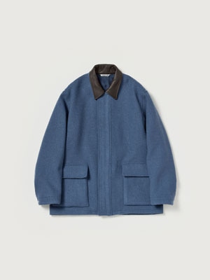 HOMESPUN TWEED ZIP BLOUSON