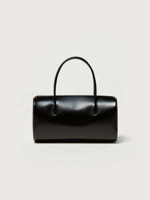 LEATHER BOSTON BAG MADE BY AETA