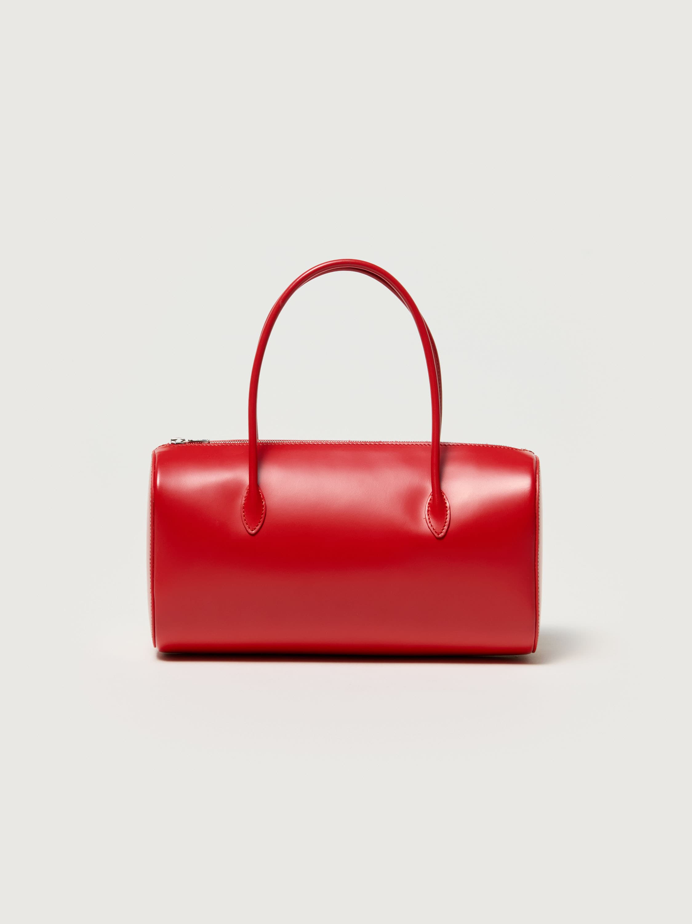 LEATHER BOSTON BAG MADE BY AETA 詳細画像 RED 1
