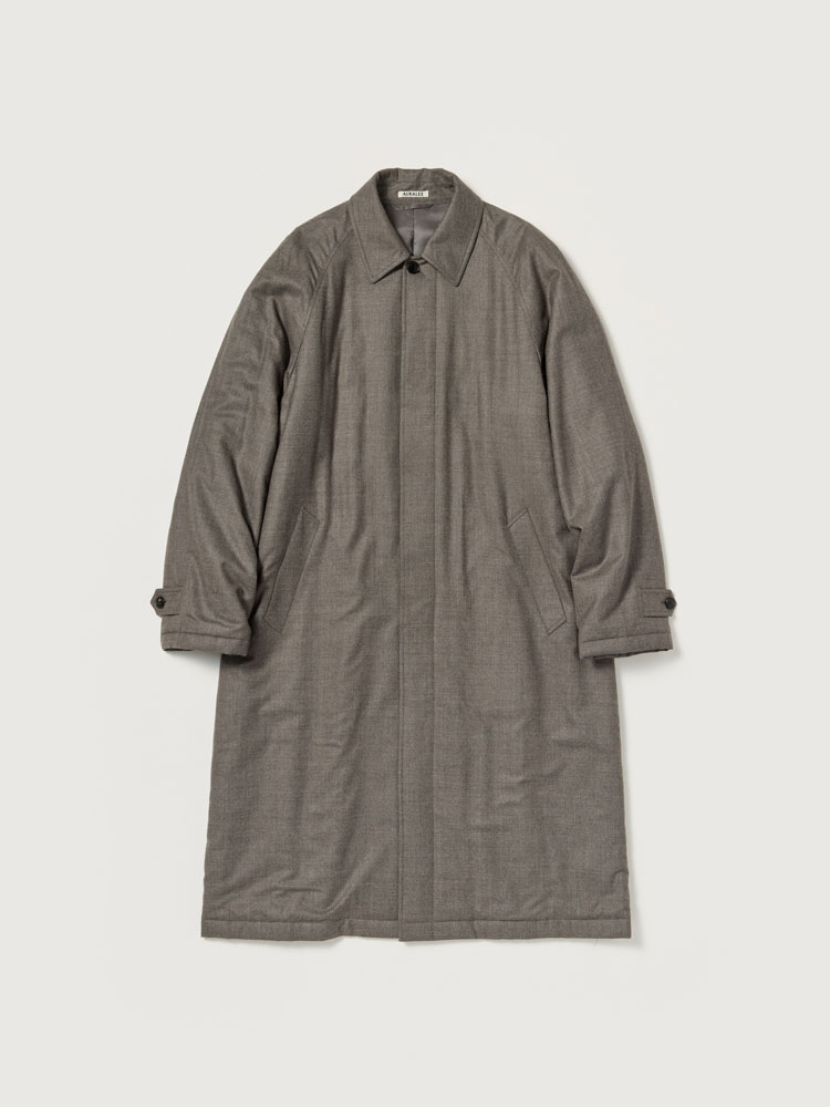 SUPER LIGHT WOOL PADDED COAT - AURALEE Official Website